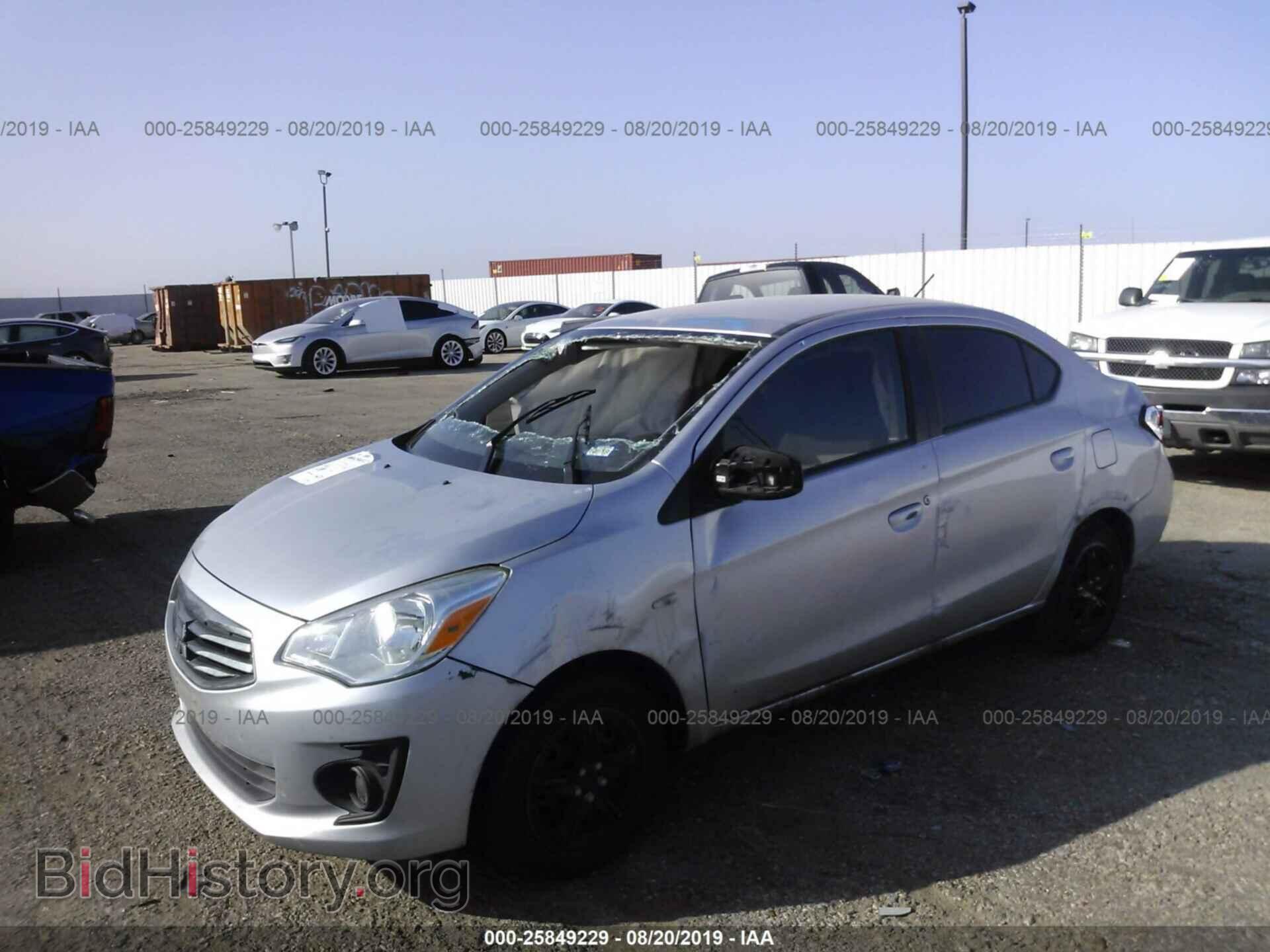 2017 MITSUBISHI MIRAGE - VIN: ML32F3FJ5HHF13689 - Фото 2