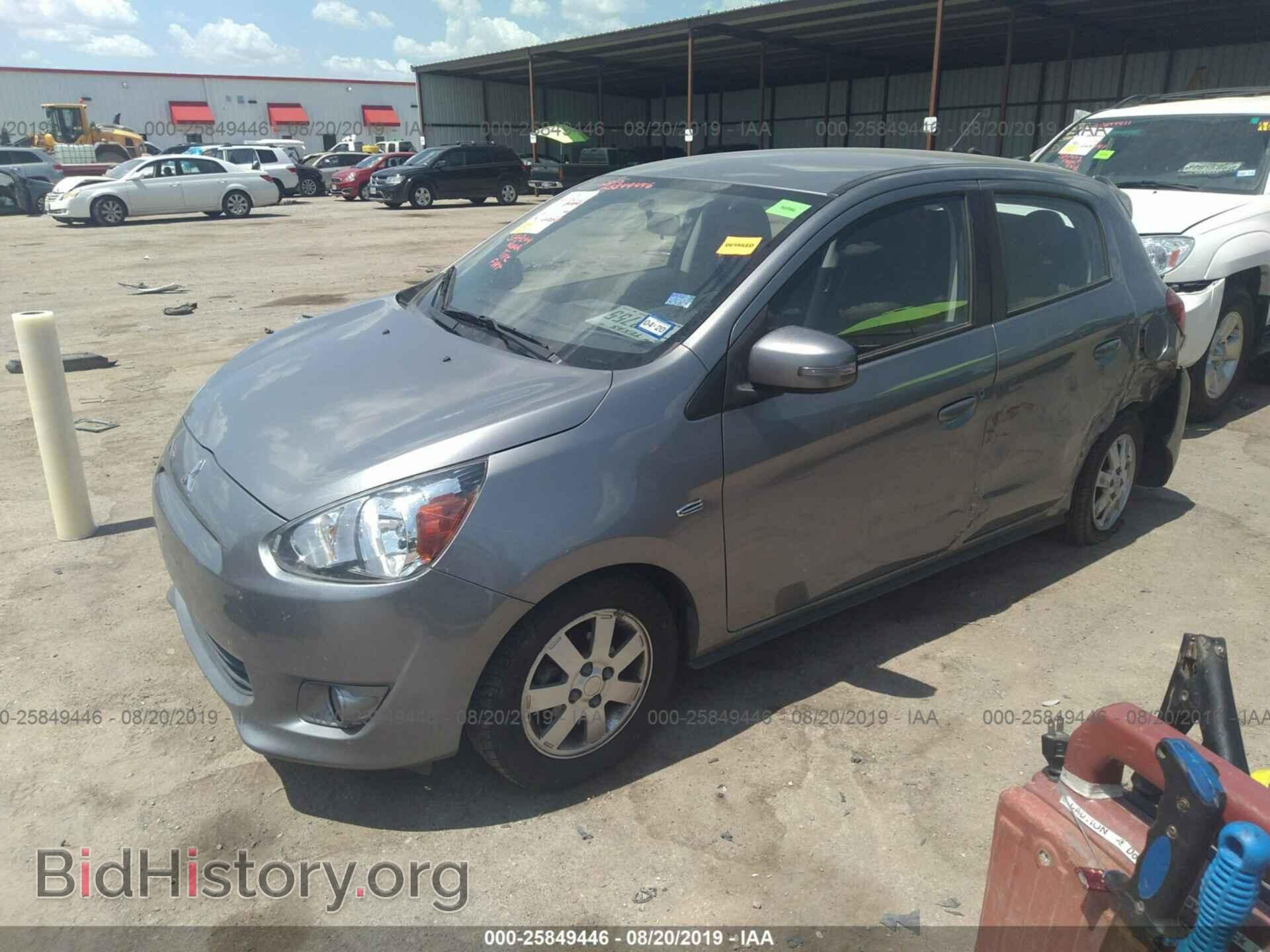 2015 MITSUBISHI MIRAGE - VIN: ML32A4HJ6FH044009 - Фото 2