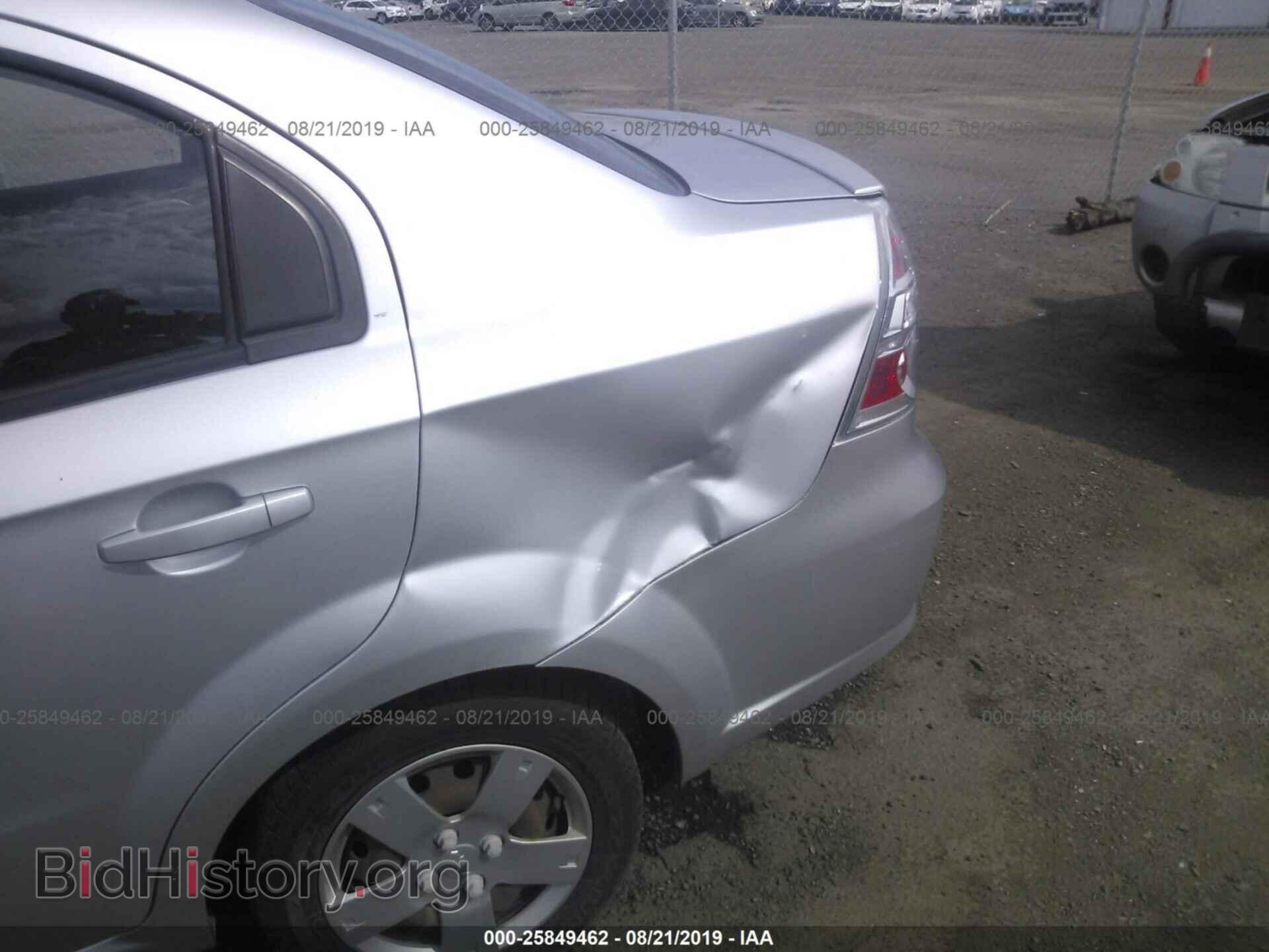 2011 CHEVROLET AVEO - VIN: KL1TD5DE2BB138996 - Фото 6