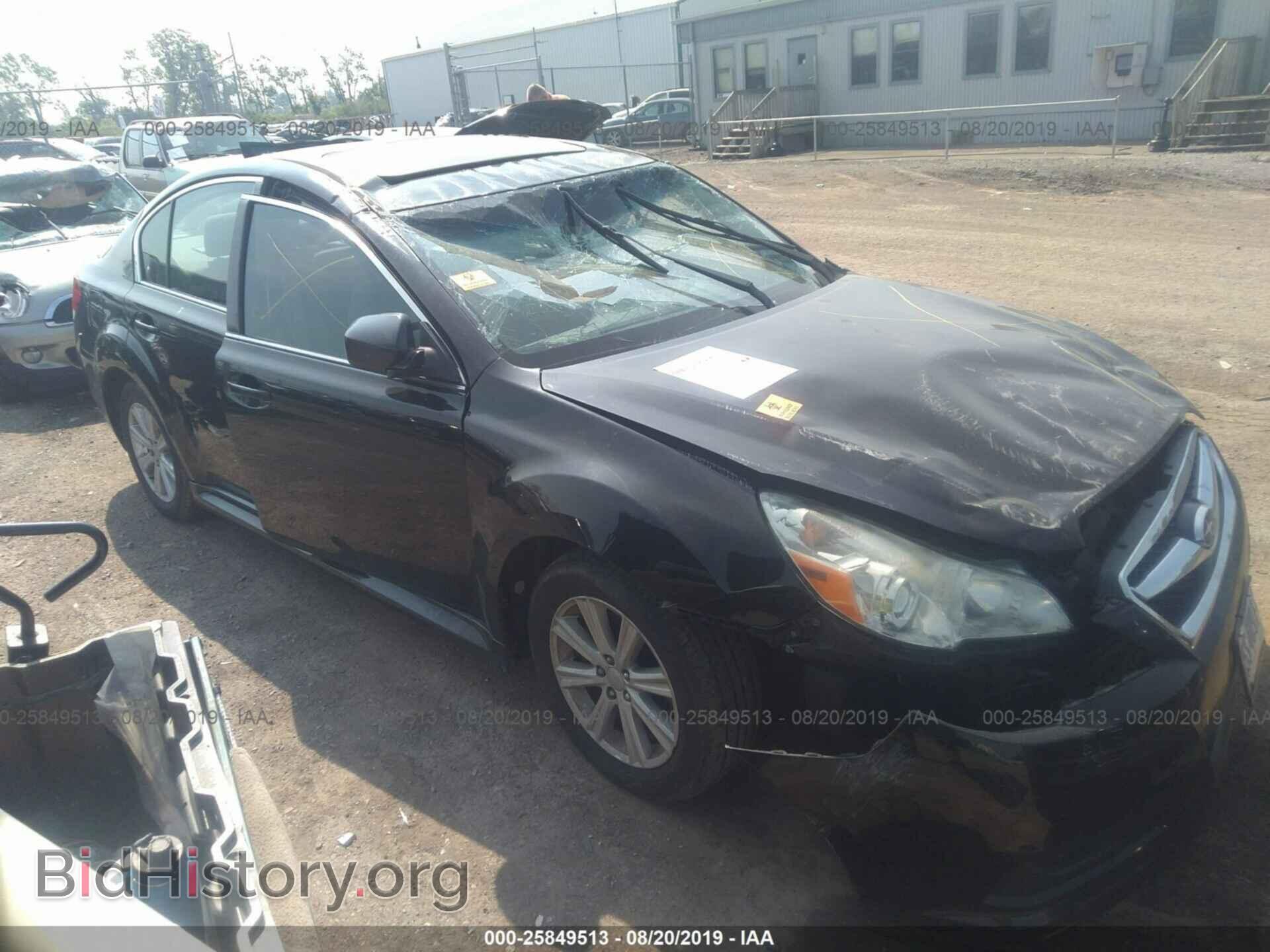 Фотография 4S3BMCG65B3237335 - SUBARU LEGACY 2011
