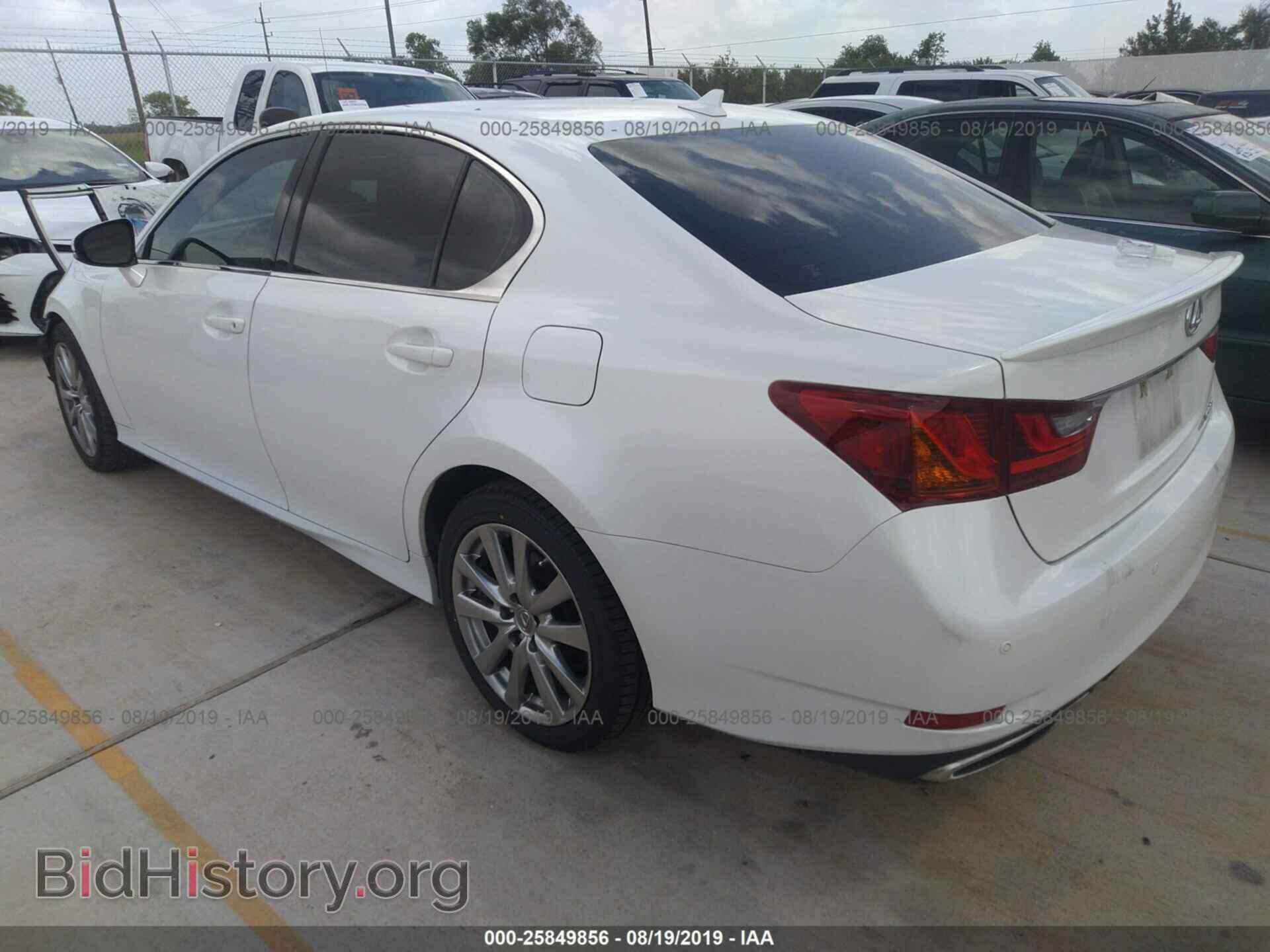 2013 LEXUS GS - VIN: JTHCE1BL8D5013677 - Фото 3