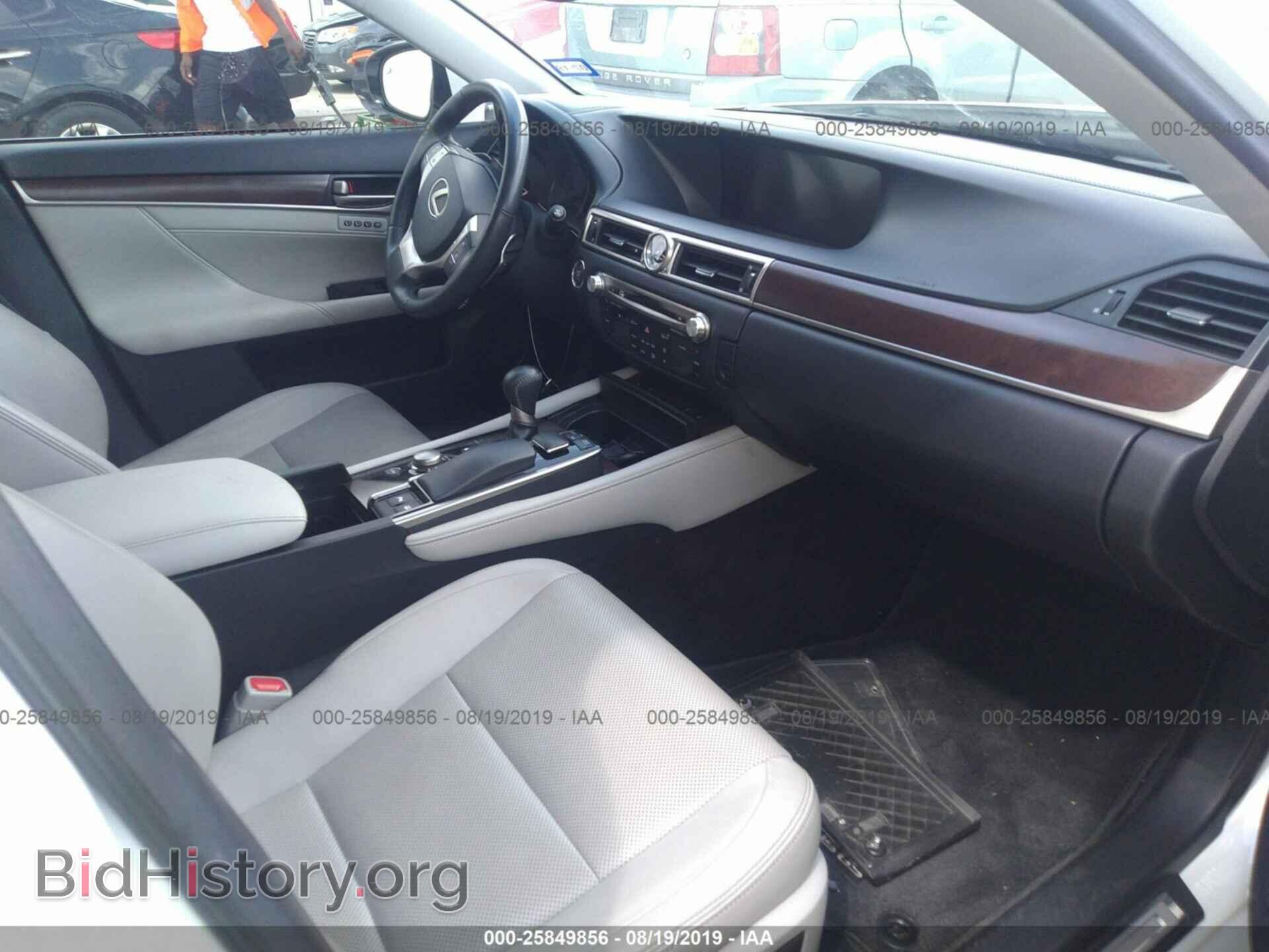 2013 LEXUS GS - VIN: JTHCE1BL8D5013677 - Фото 5