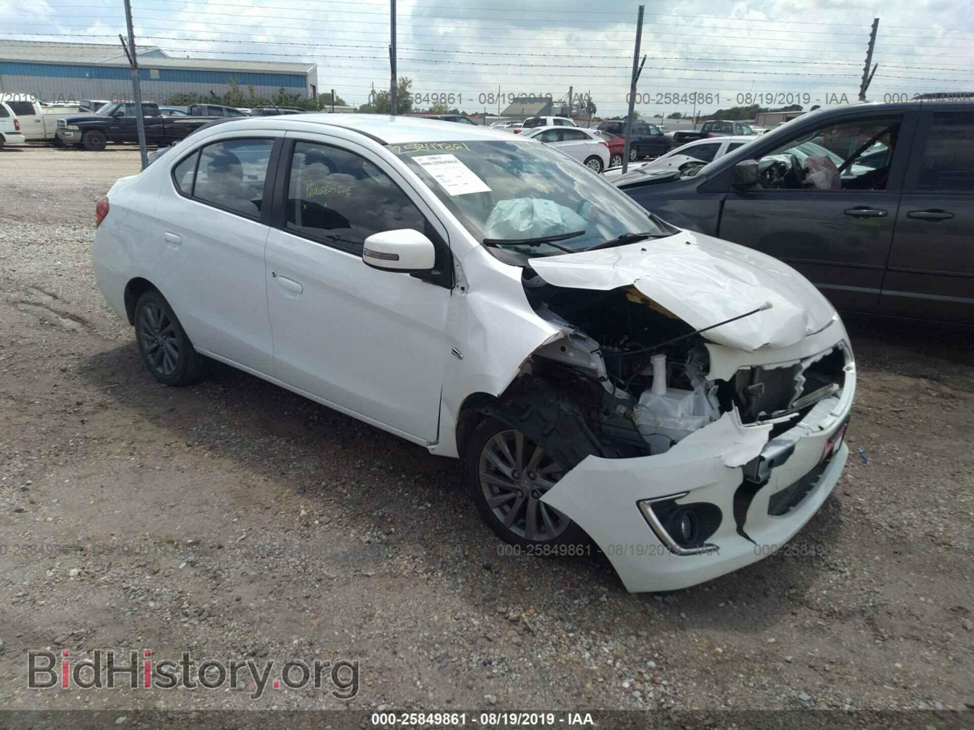 Photo ML32F4FJ1HHF11704 - MITSUBISHI MIRAGE 2017