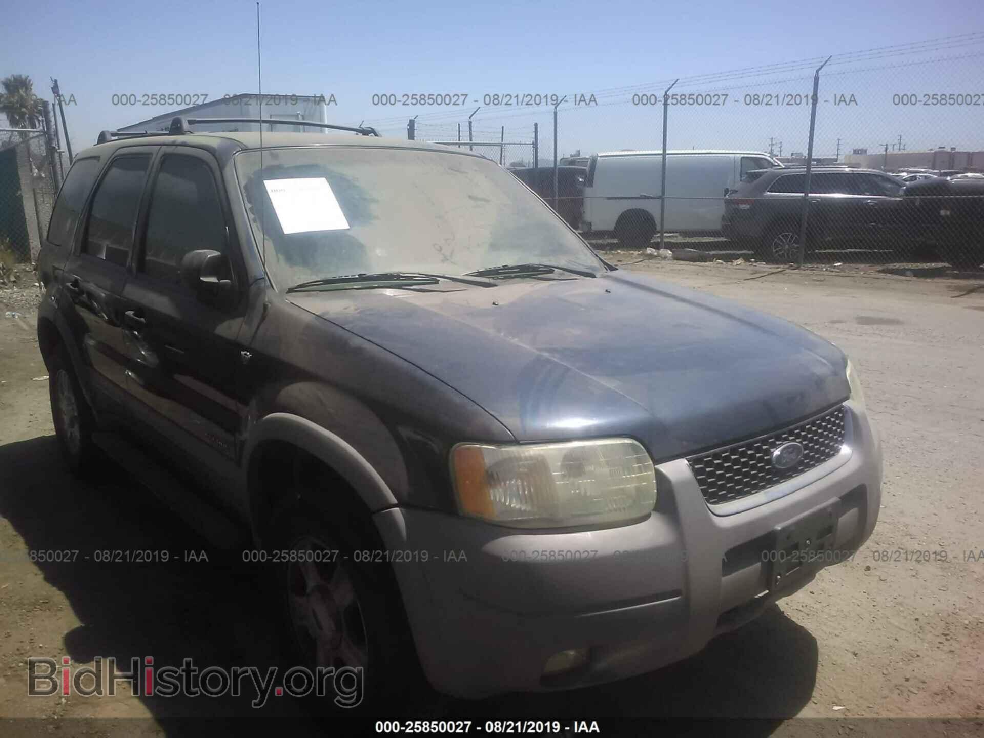 Фотография 1FMYU031X2KC91976 - FORD ESCAPE 2002