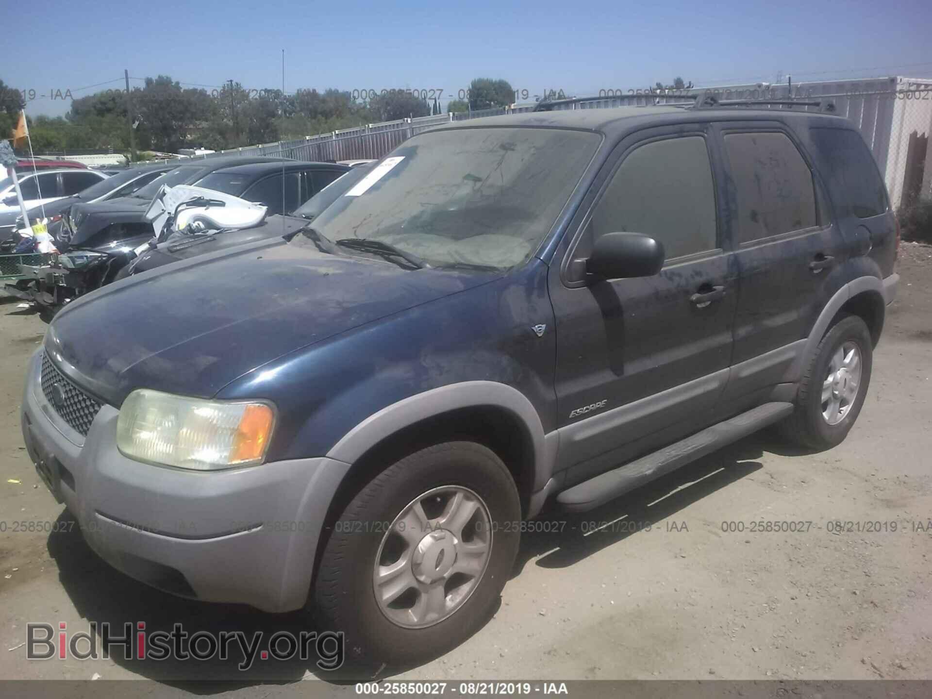 2002 FORD ESCAPE - VIN: 1FMYU031X2KC91976 - Фото 2