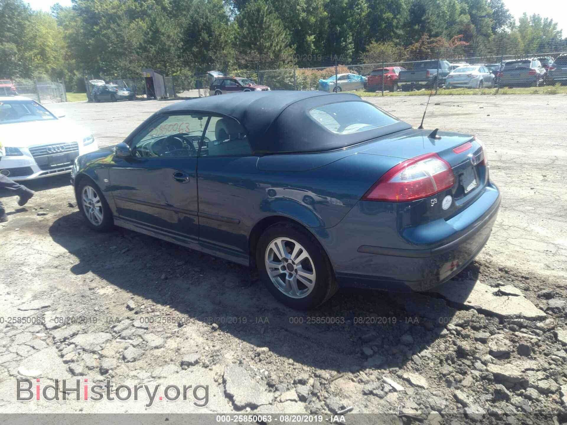 2006 SAAB 9-3 - VIN: YS3FD79Y966007866 - Фото 3