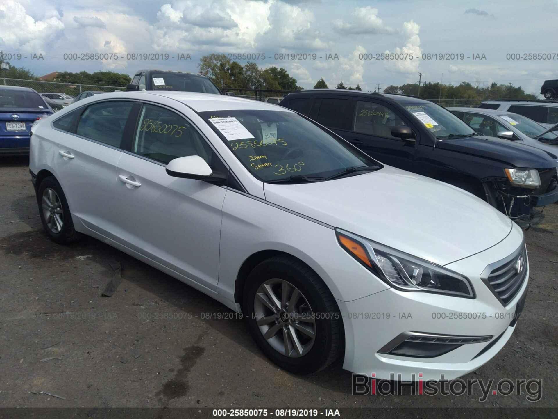 Photo 5NPE24AF0FH049656 - HYUNDAI SONATA 2015