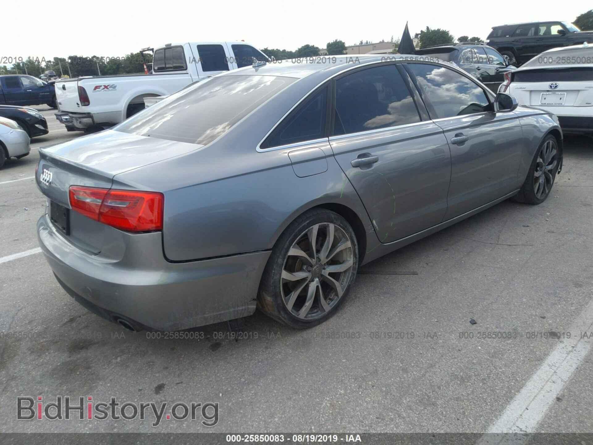 2014 AUDI A6 - VIN: WAUGFAFC4EN153248 - Фото 4