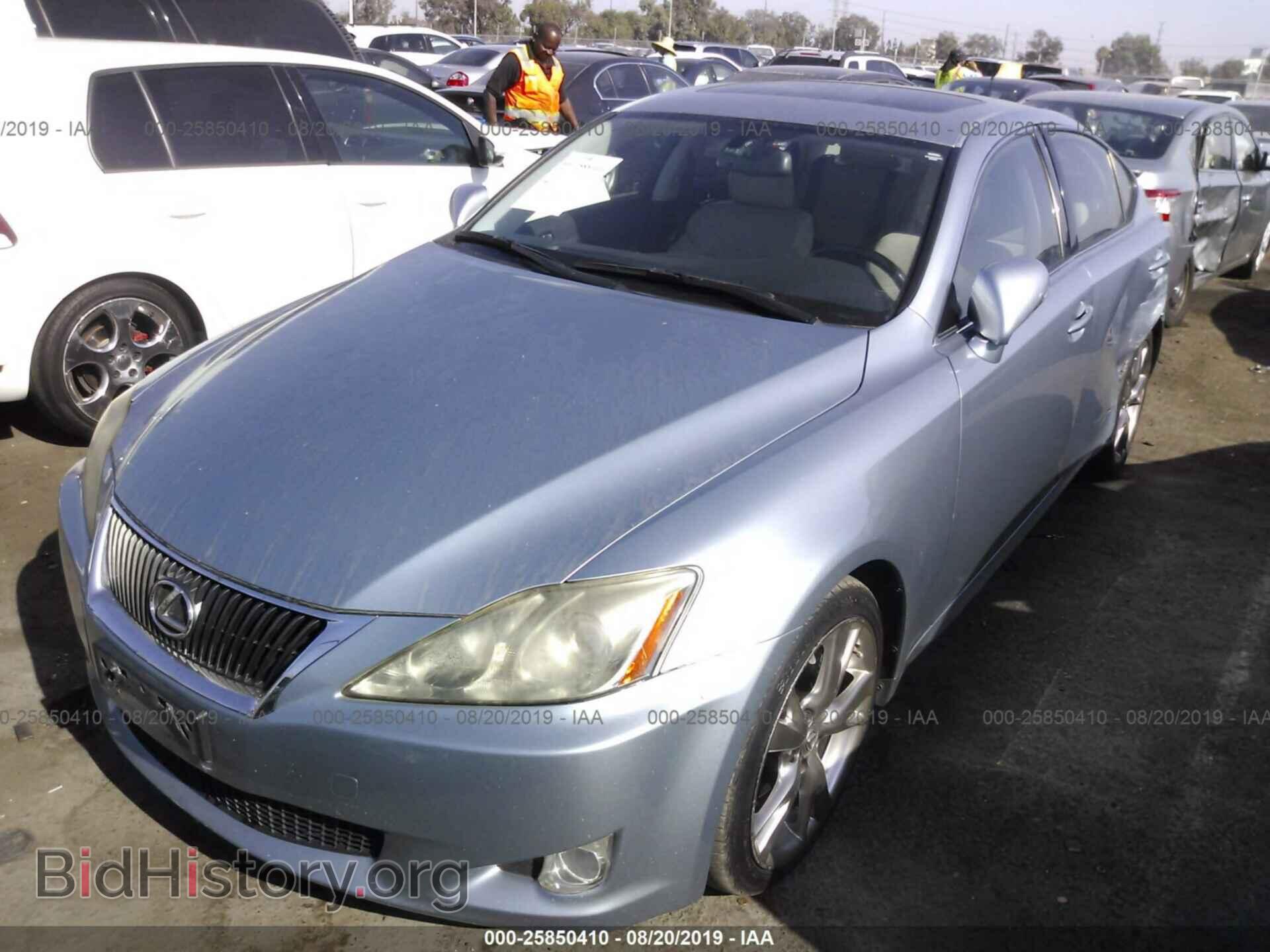 2009 LEXUS IS - VIN: JTHBK262295096848 - Фото 2