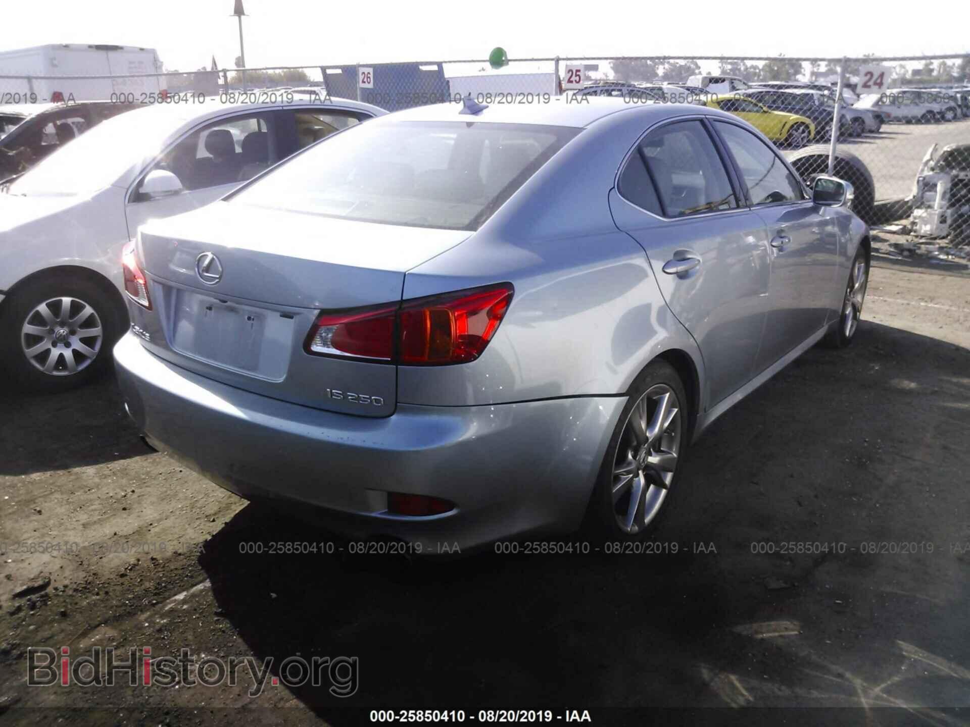 2009 LEXUS IS - VIN: JTHBK262295096848 - Фото 4