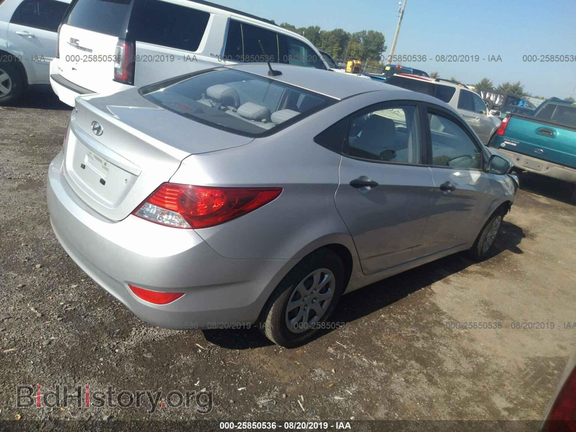 2012 HYUNDAI ACCENT - VIN: KMHCT4AE4CU067764 - Фото 4