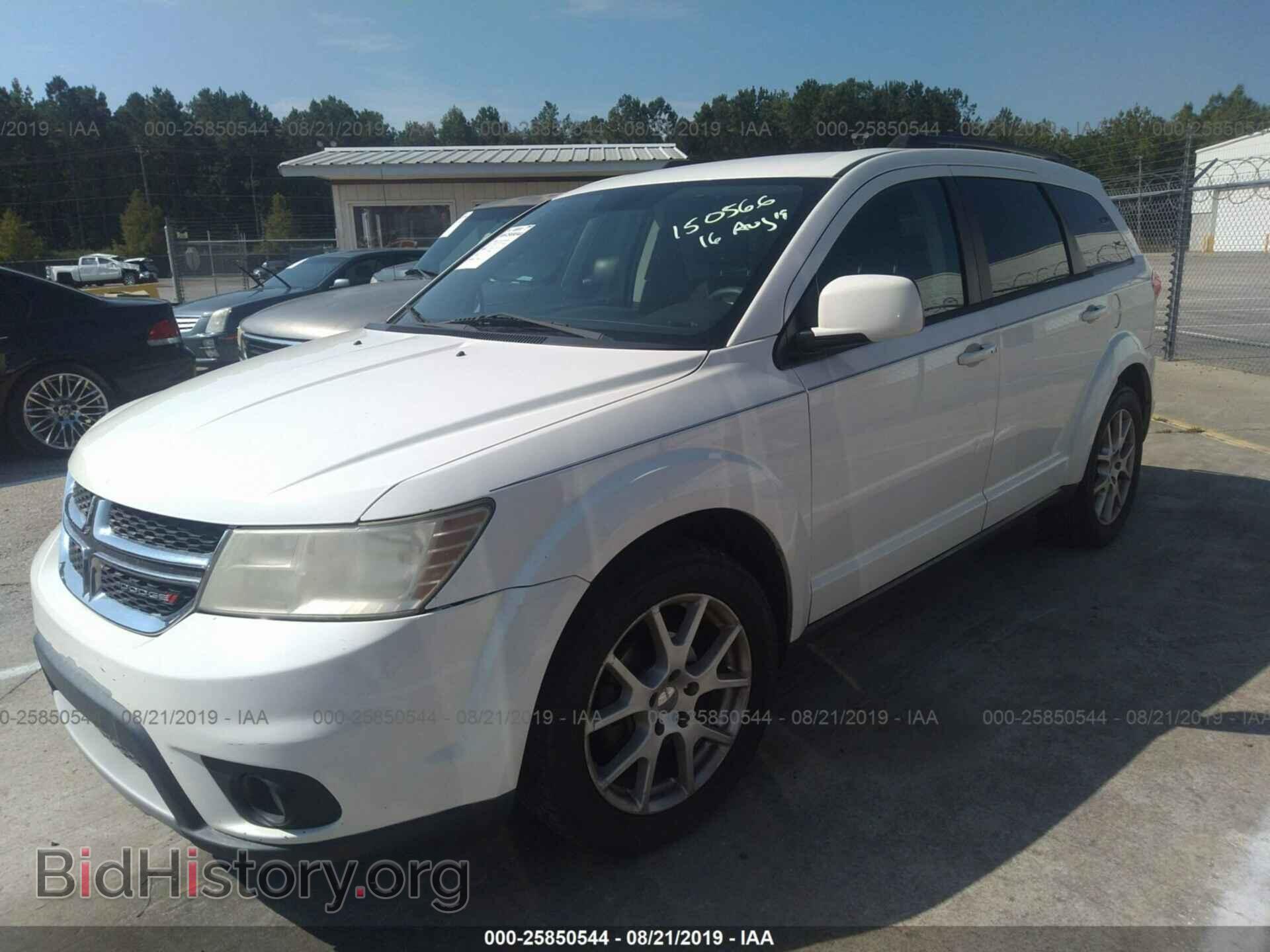 2012 DODGE JOURNEY - VIN: 3C4PDCBG0CT150566 - Фото 2