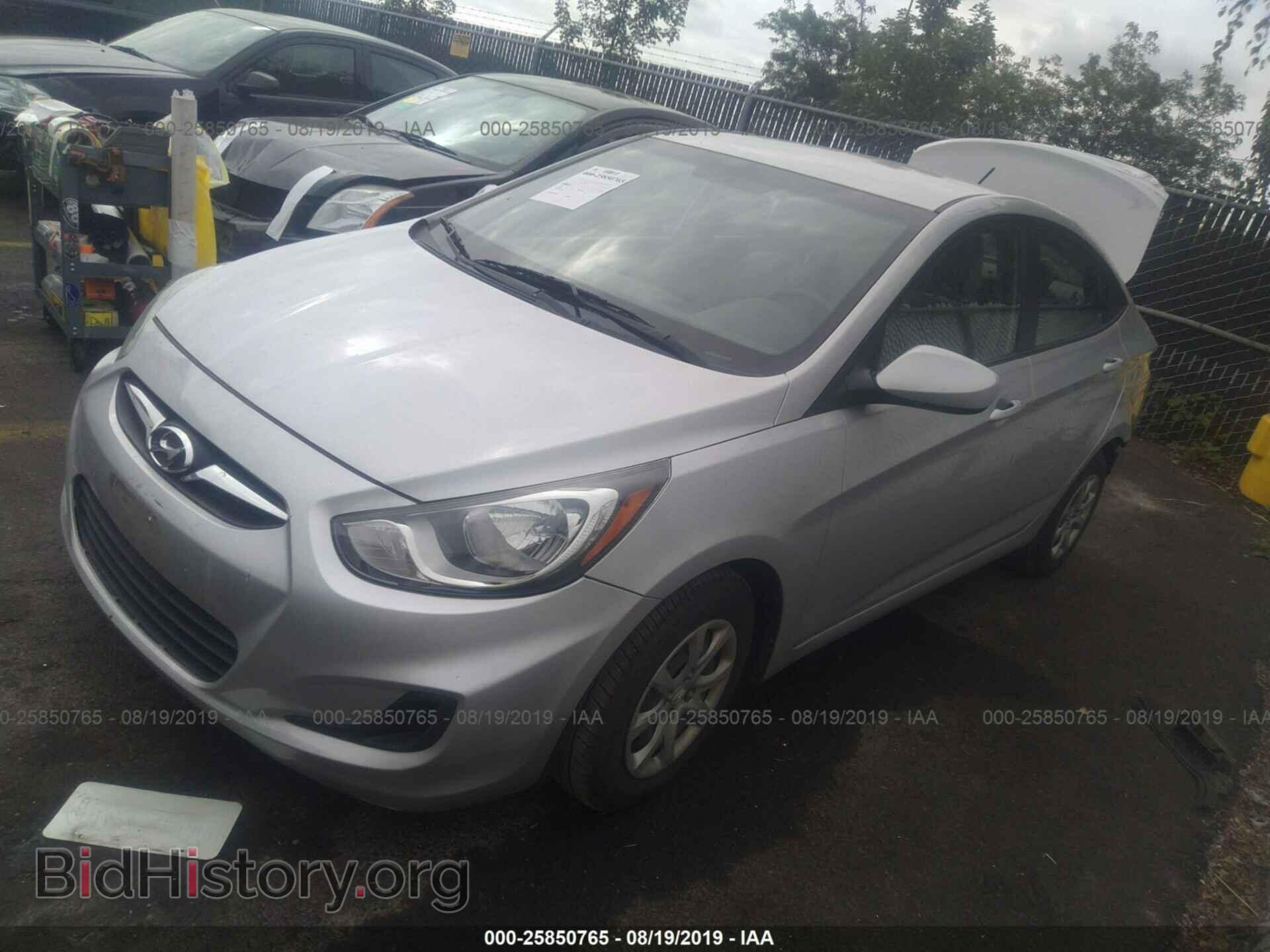 2014 HYUNDAI ACCENT - VIN: KMHCT4AEXEU731195 - Фото 2