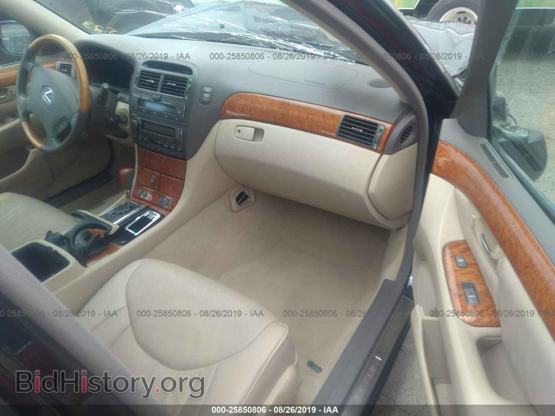 2004 LEXUS LS - VIN: JTHBN36F440147028 - Фото 5