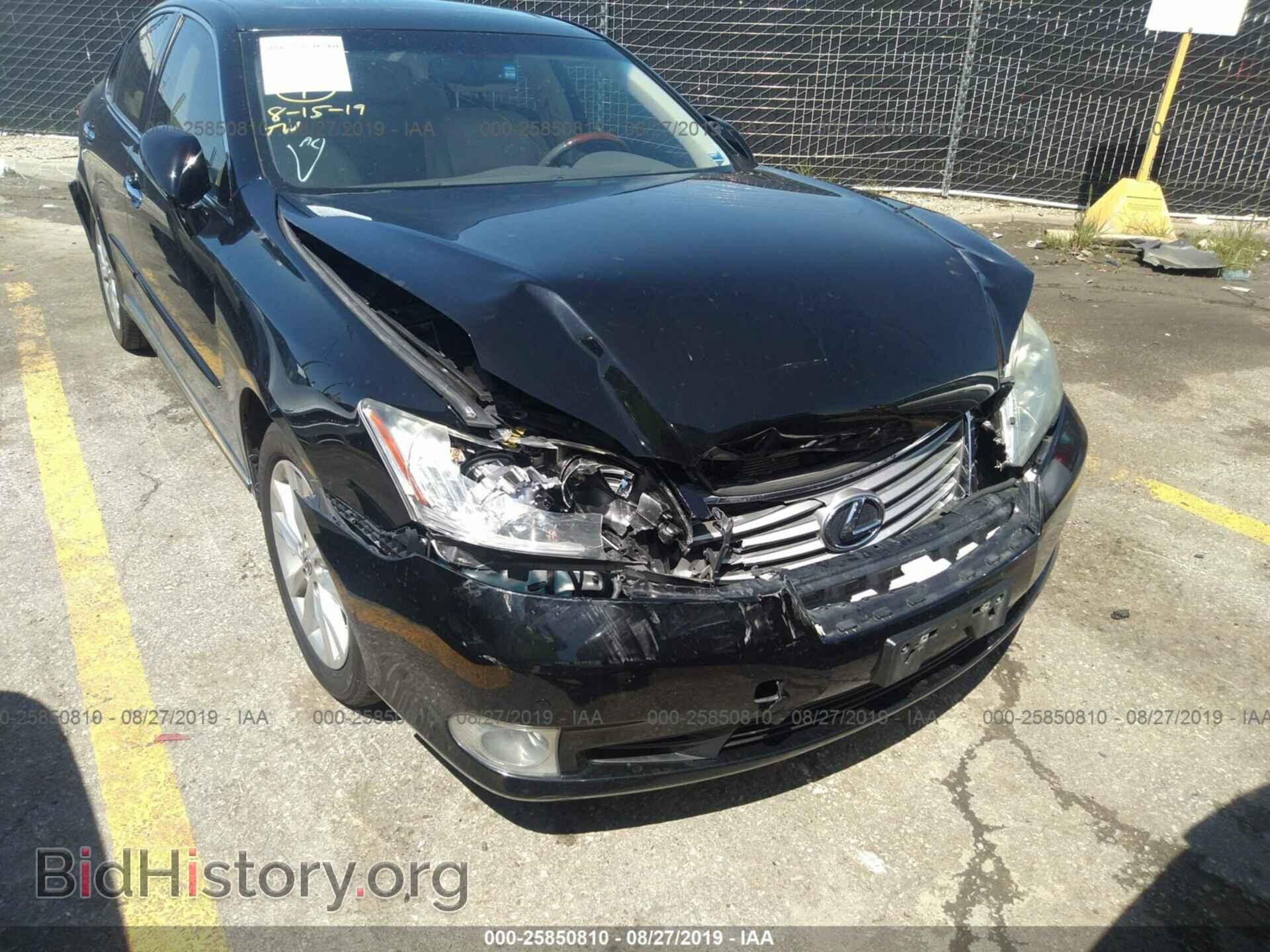 2011 LEXUS ES - VIN: JTHBK1EG1B2461602 - Фото 6