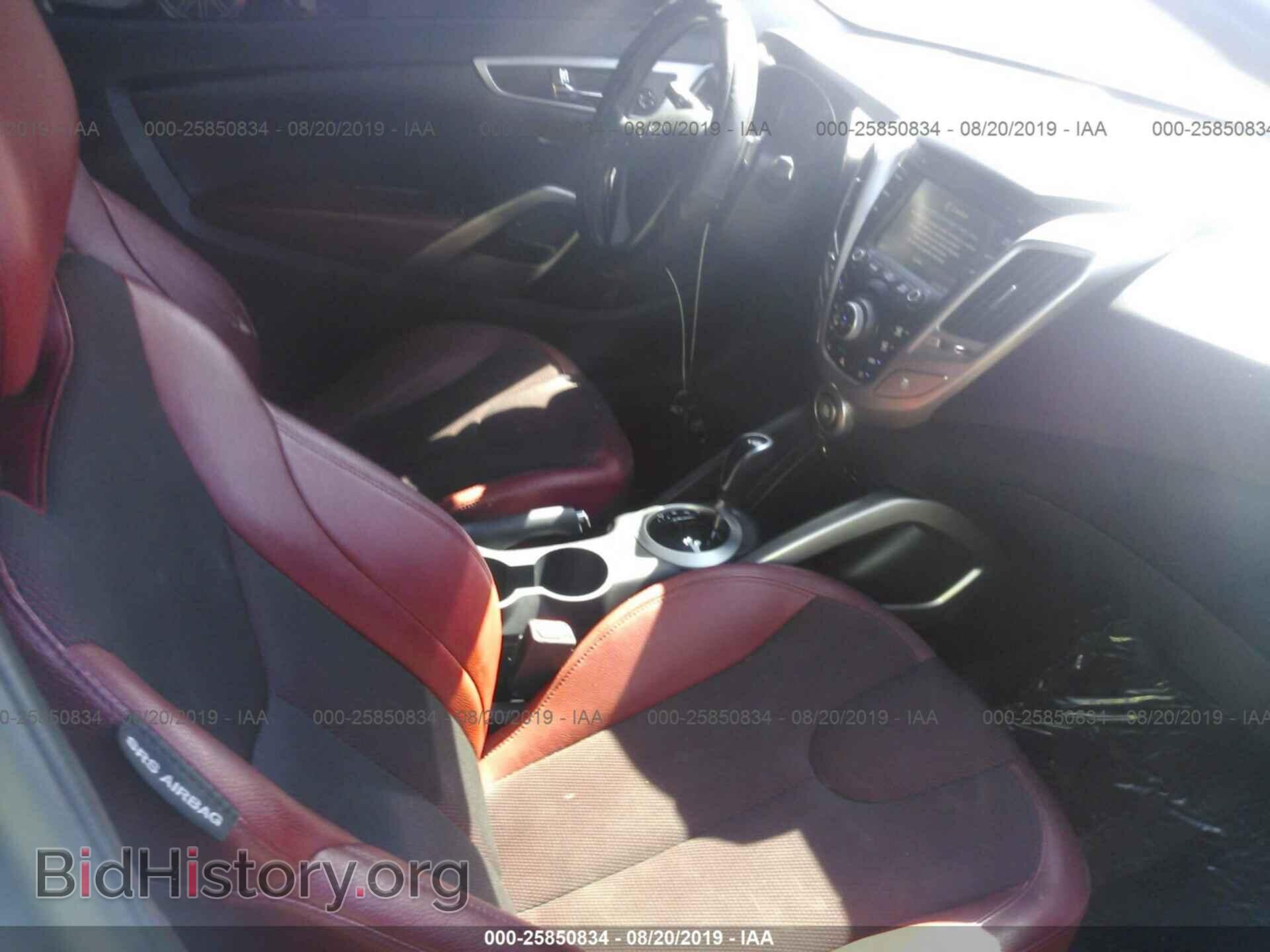 2012 HYUNDAI VELOSTER - VIN: KMHTC6AD3CU077835 - Фото 5