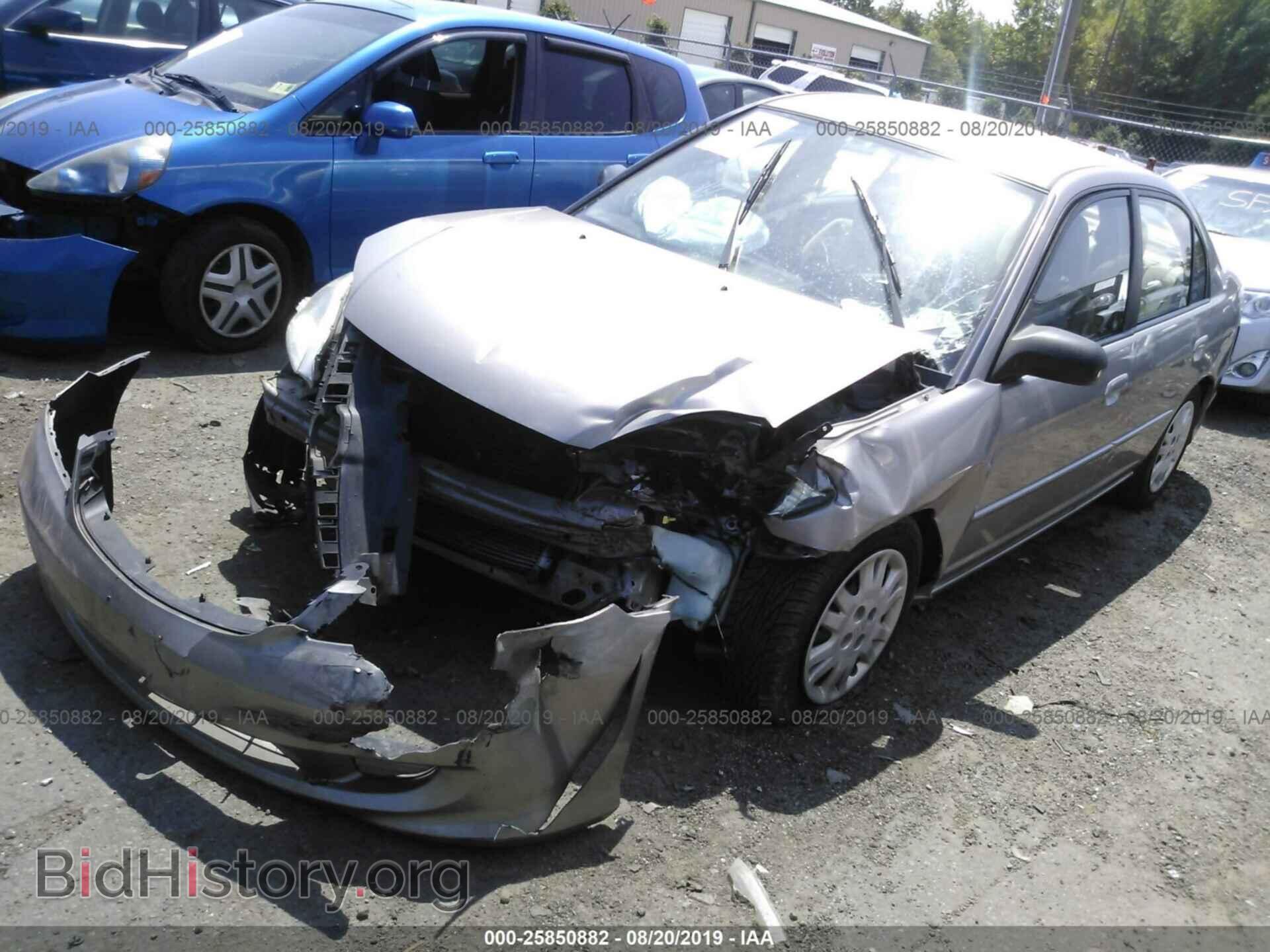 2005 HONDA CIVIC - VIN: 2HGES16535H584245 - Фото 2