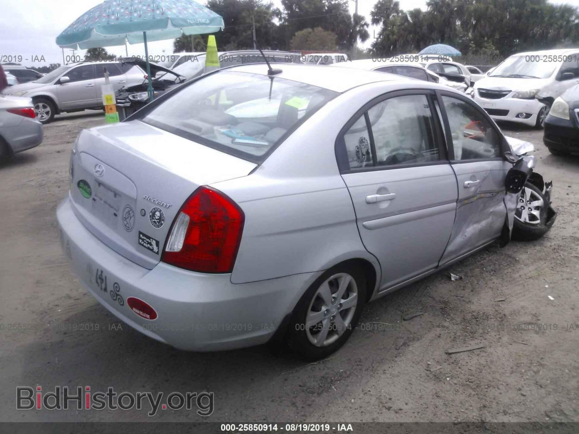 2011 HYUNDAI ACCENT - VIN: KMHCN4ACXBU537822 - Фото 4