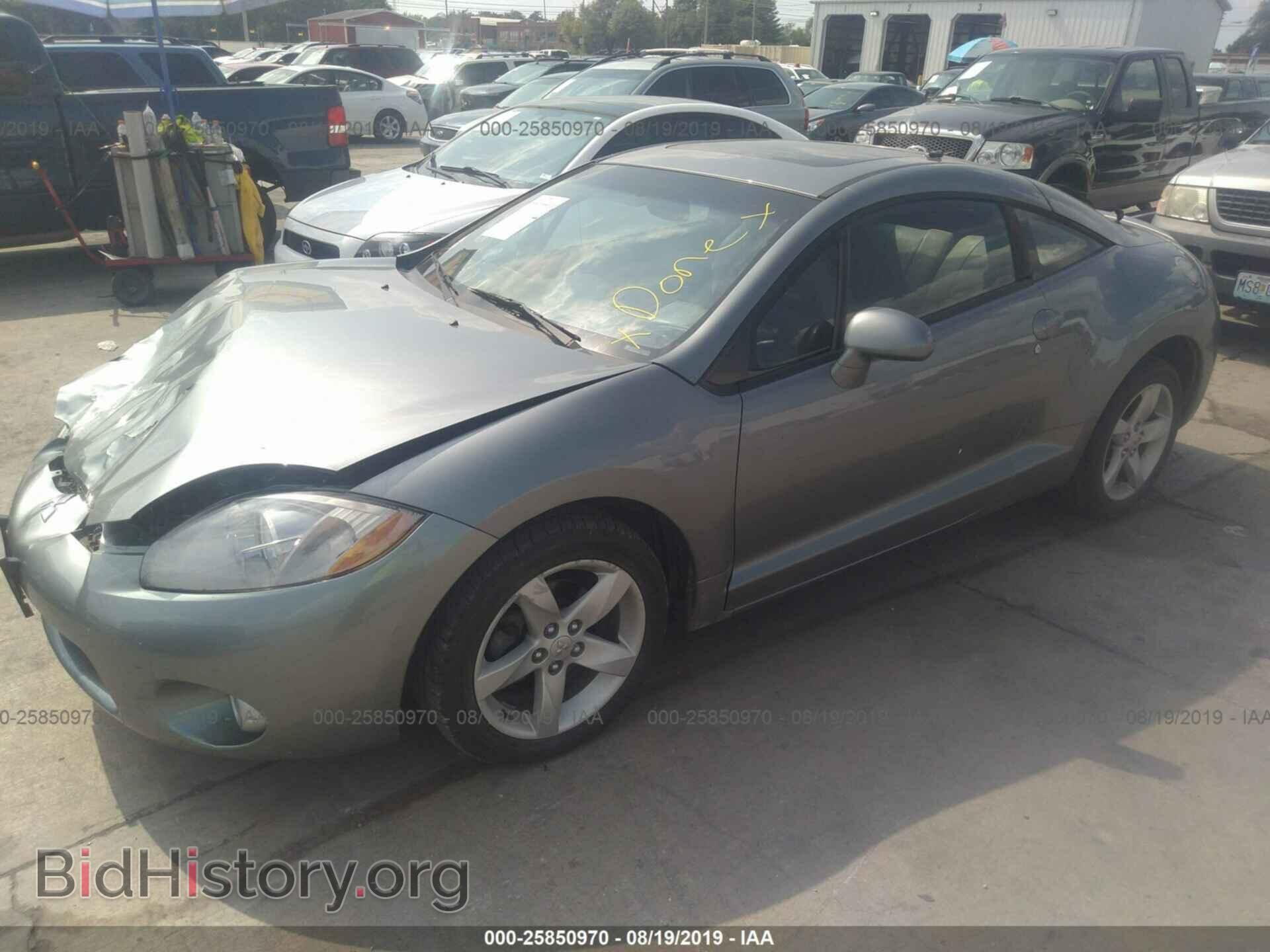 2007 MITSUBISHI ECLIPSE - VIN: 4A3AK34T77E011155 - Photo 2
