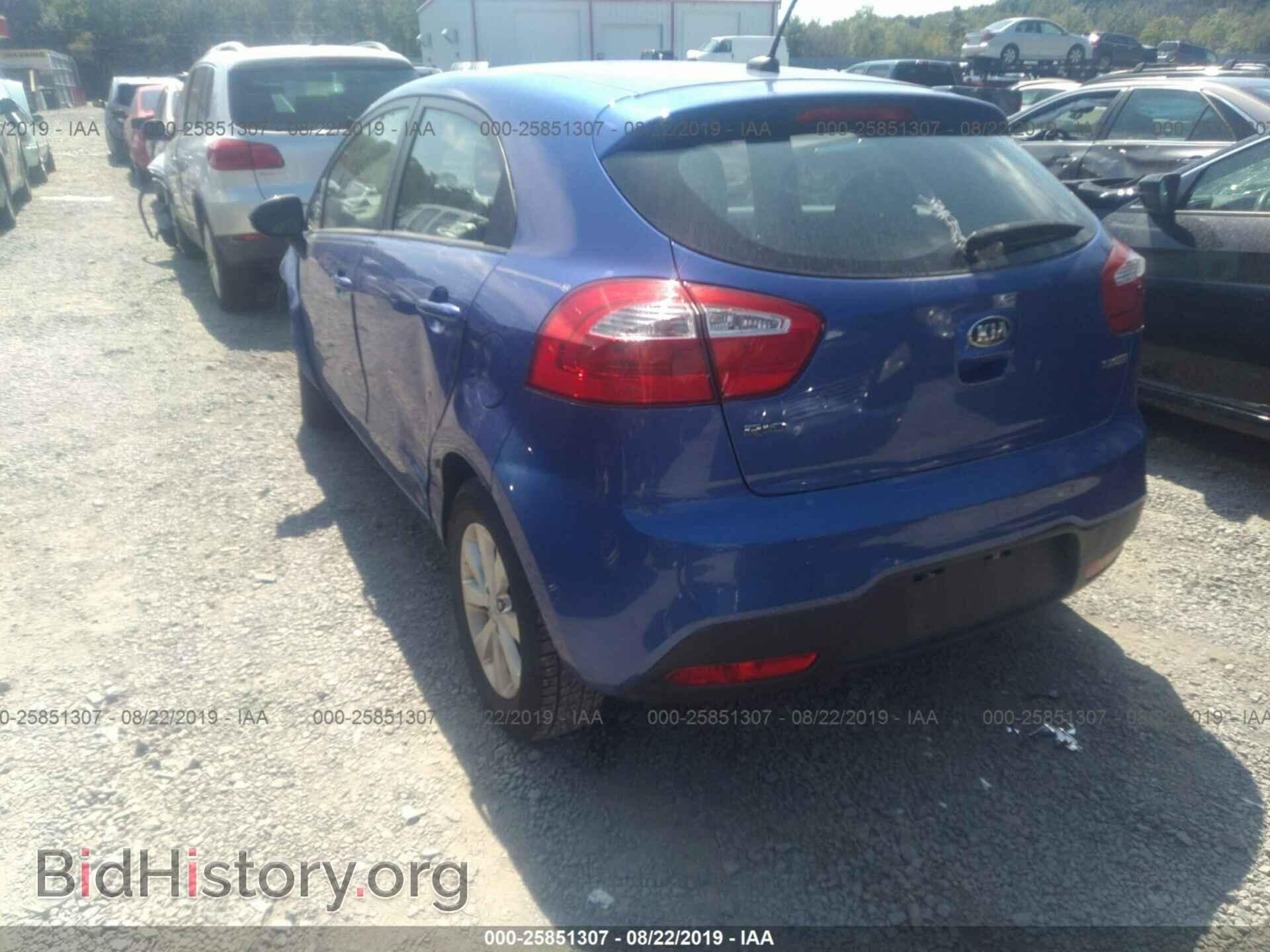 2013 KIA RIO - VIN: KNADN5A38D6212928 - Фото 3