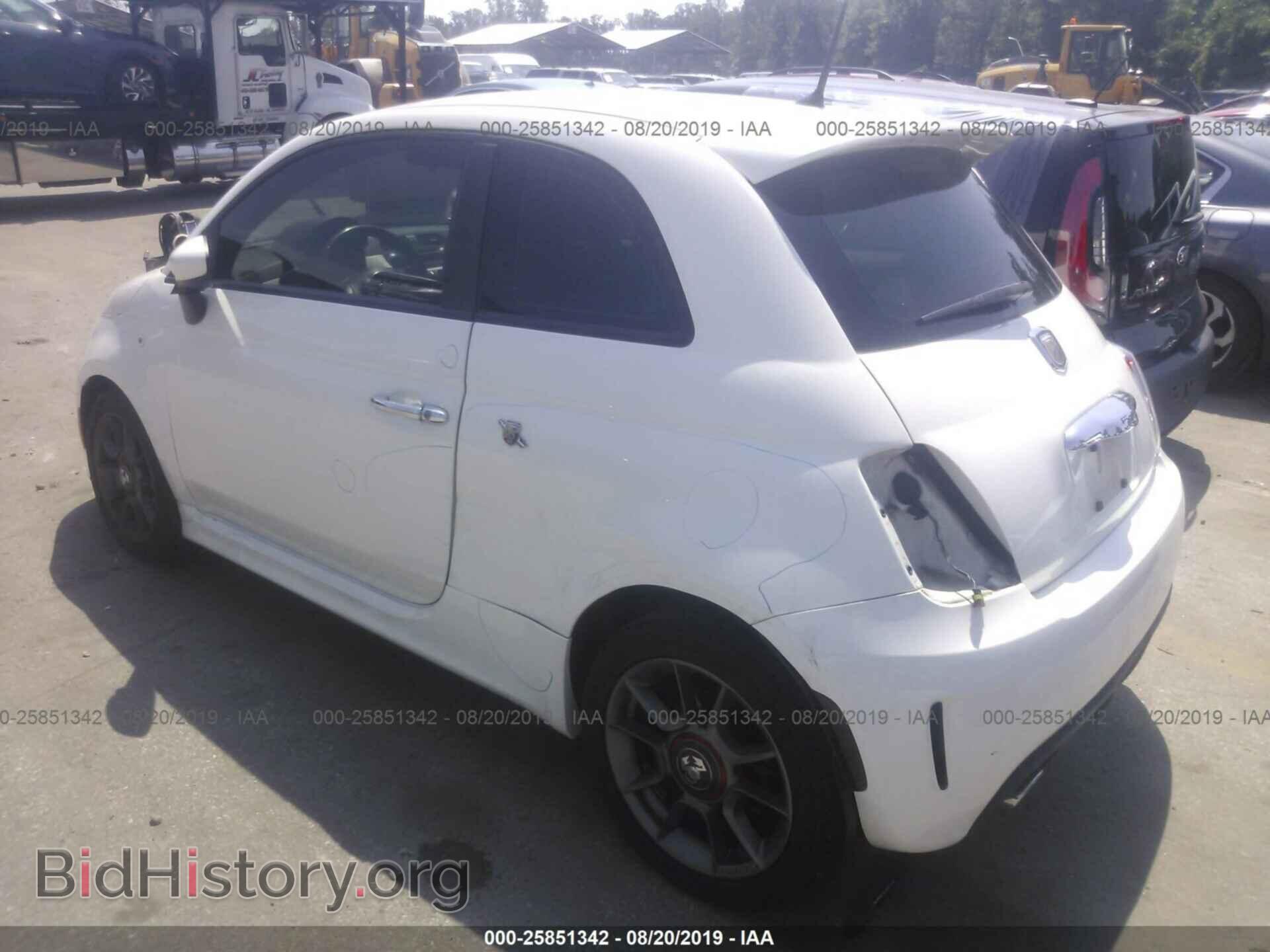 2012 FIAT 500 - VIN: 3C3CFFFH3CT359916 - Фото 3