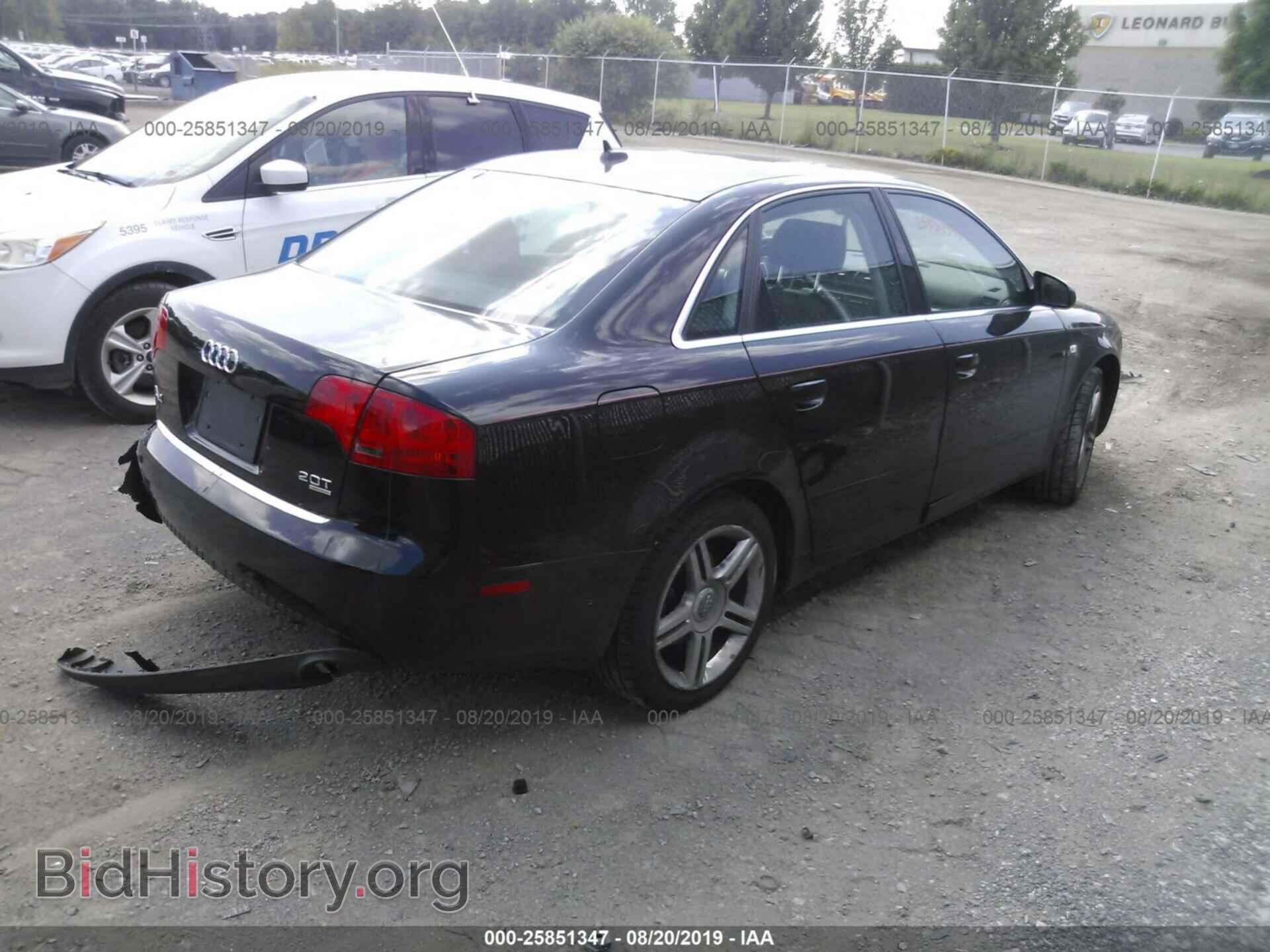 2007 AUDI A4 - VIN: WAUDF78E27A094019 - Фото 4