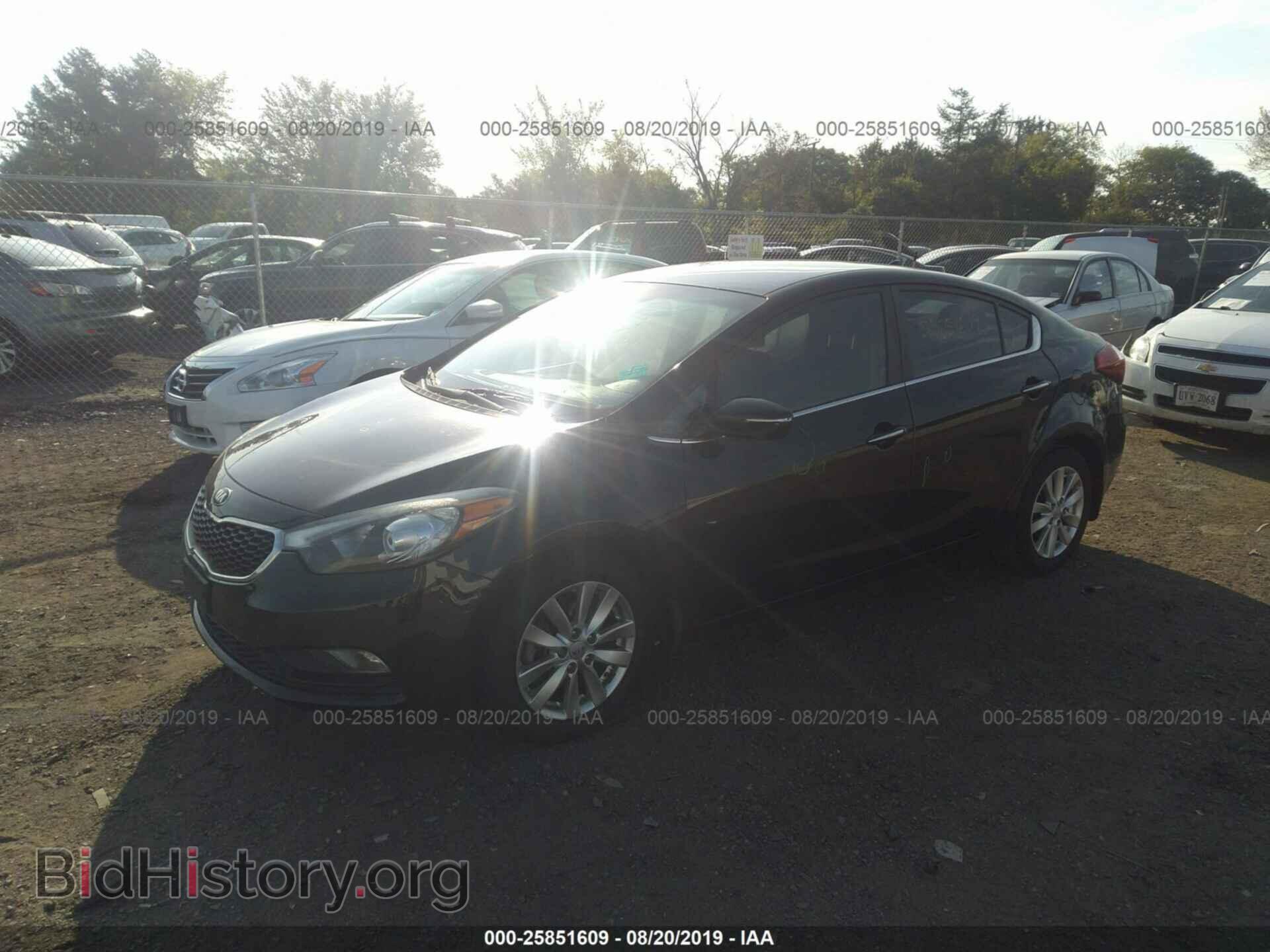 2014 KIA FORTE - VIN: KNAFX4A80E5051782 - Photo 2
