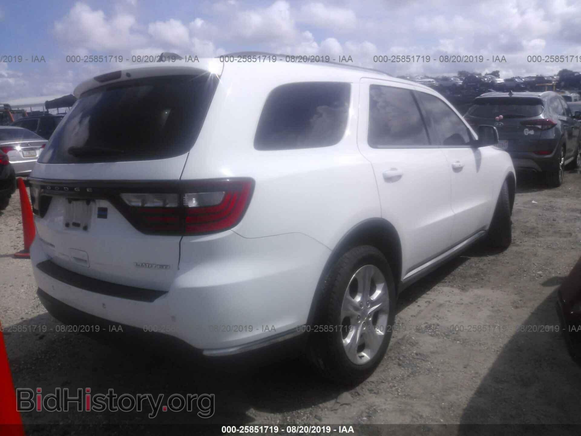 2014 Dodge Durango - VIN: 1C4RDHDG3EC300848 - Фото 4