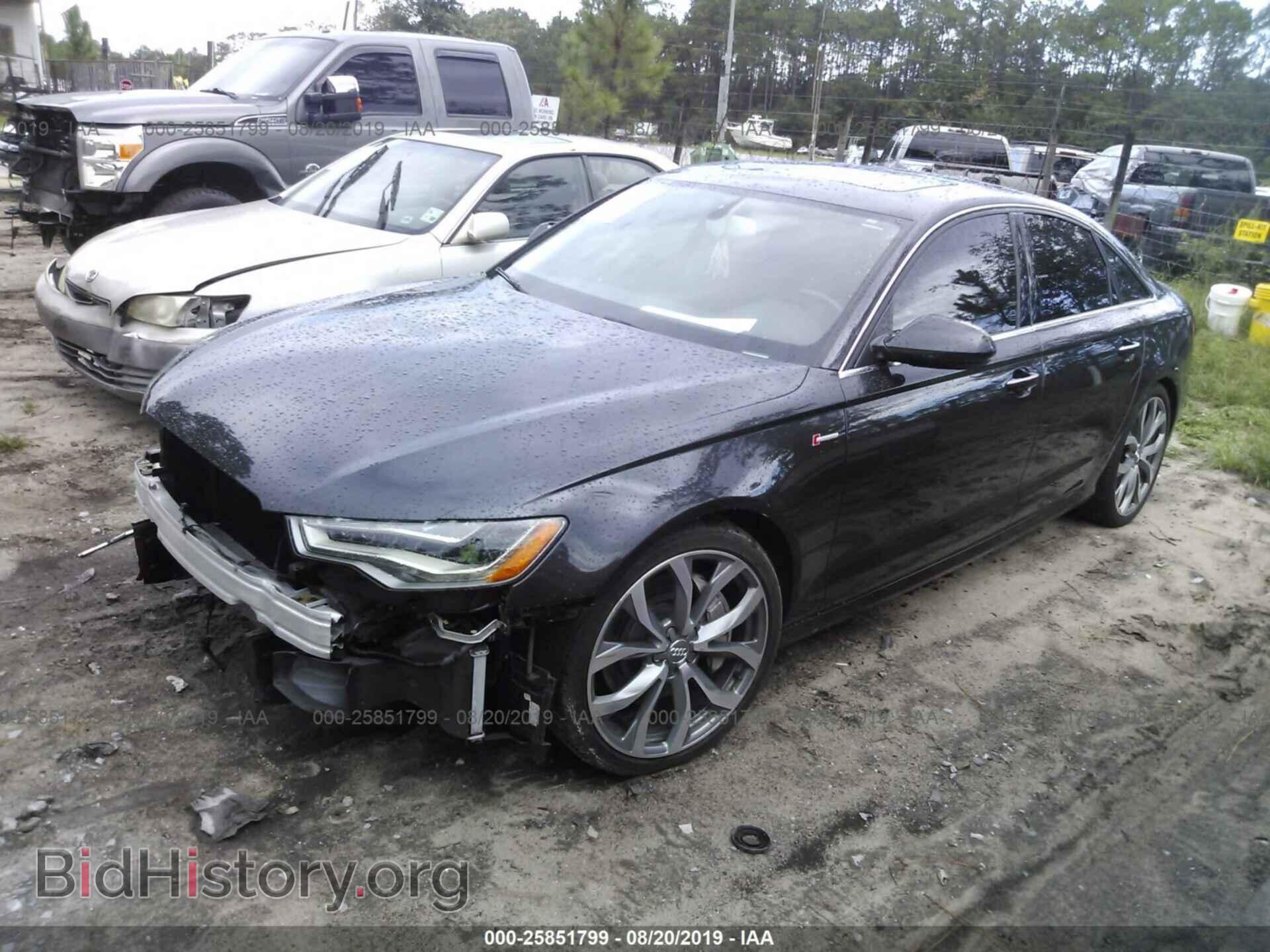 2012 AUDI A6 - VIN: WAUHGAFC0CN100920 - Фото 2