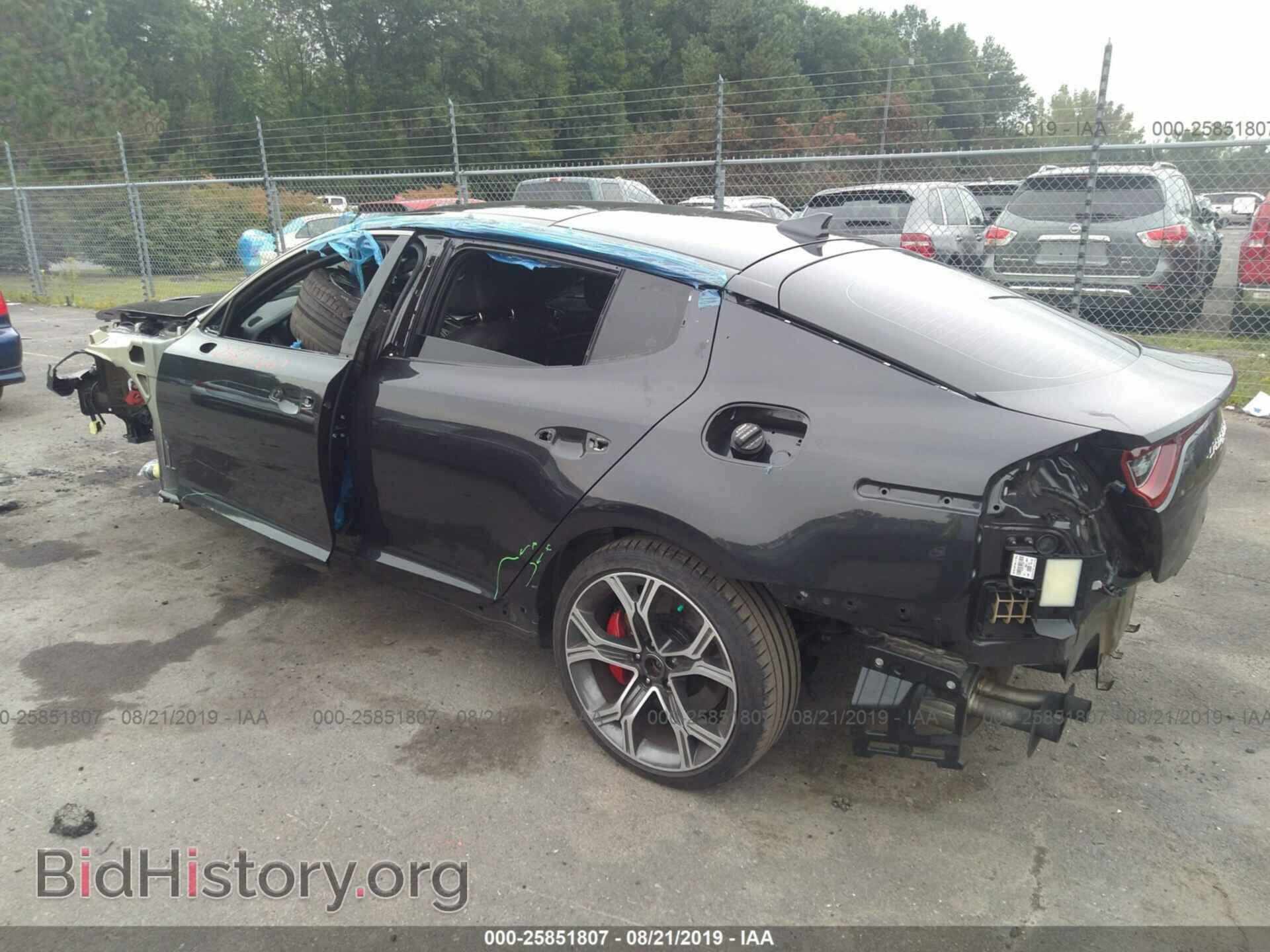 2019 KIA STINGER - VIN: KNAE45LC9K6046548 - Фото 3