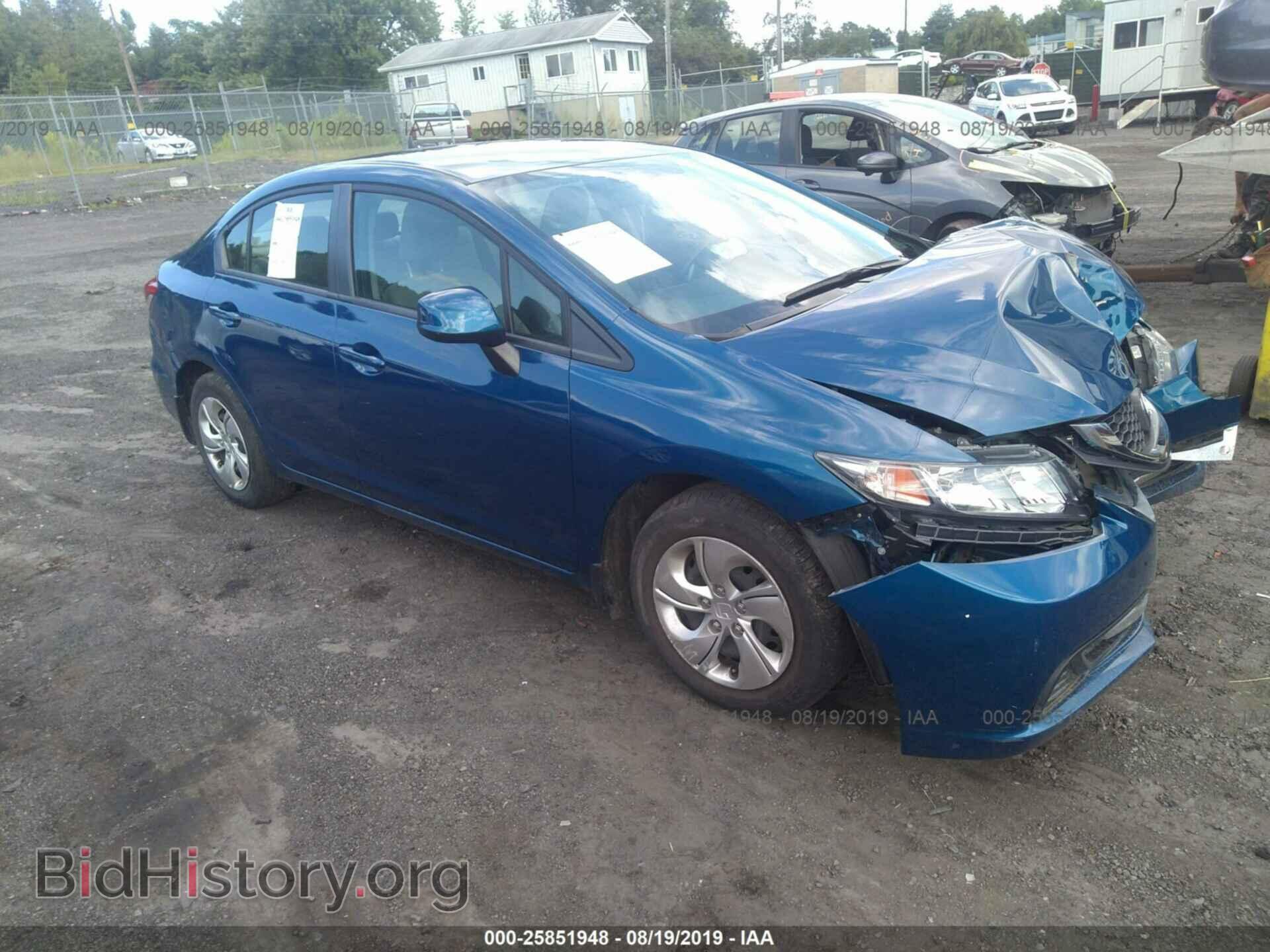 Фотография 19XFB2F52DE259766 - HONDA CIVIC 2013