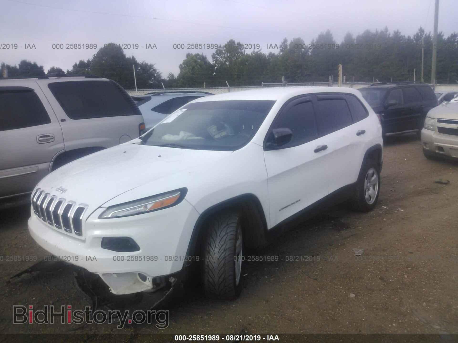 2014 JEEP CHEROKEE - VIN: 1C4PJLAB7EW112554 - Фото 2