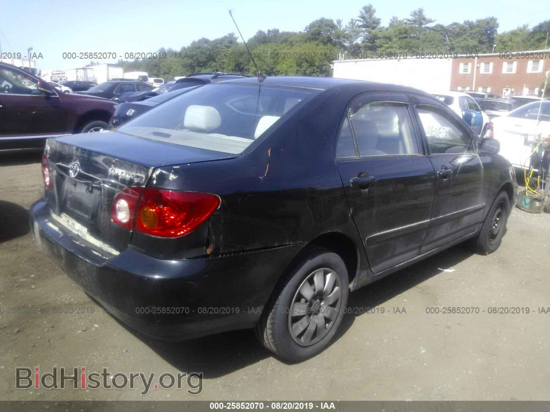 2003 TOYOTA COROLLA - VIN: 2T1BR32E43C008802 - Фото 4