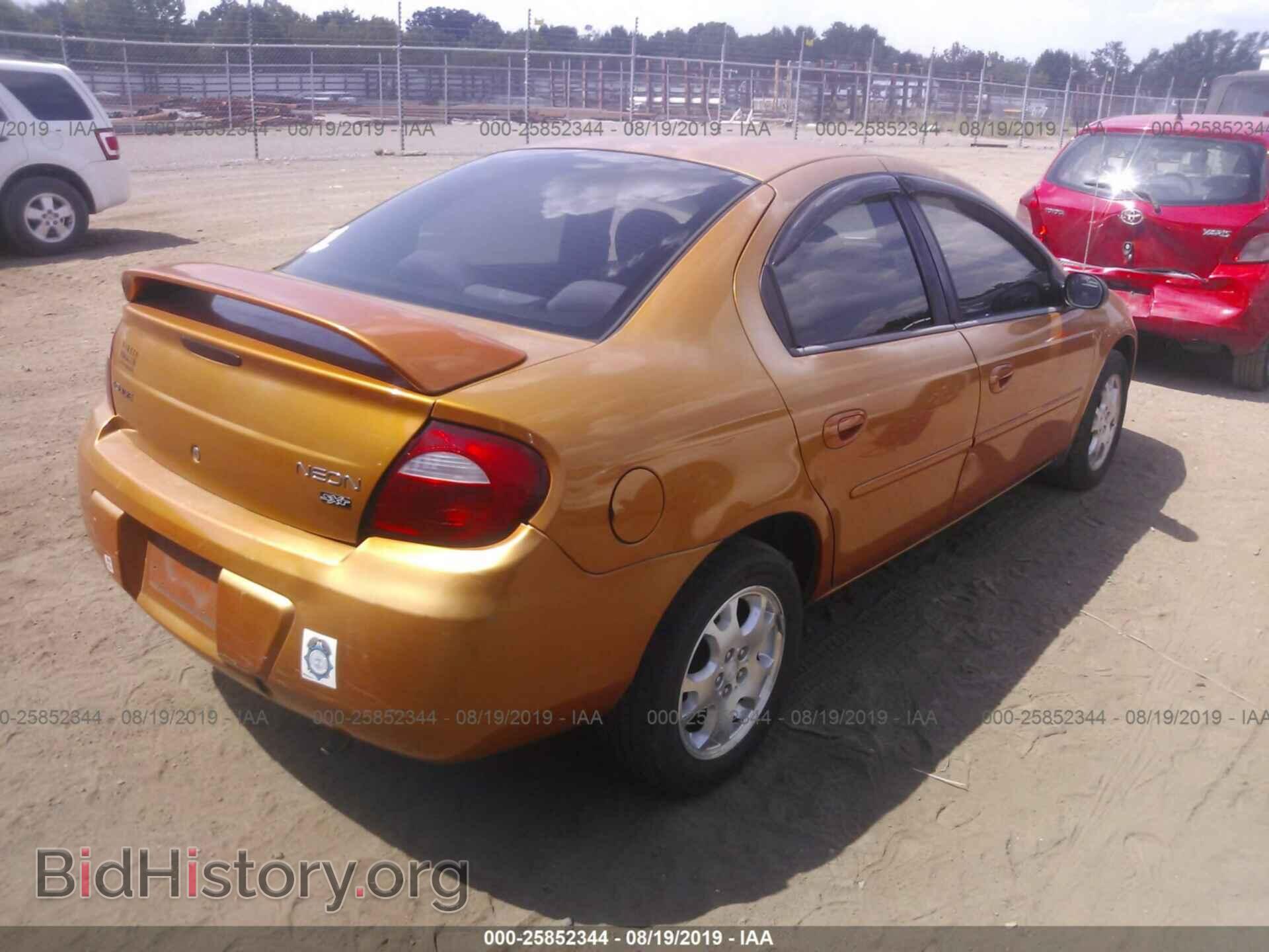 2005 DODGE NEON - VIN: 1B3ES56C35D258593 - Фото 4