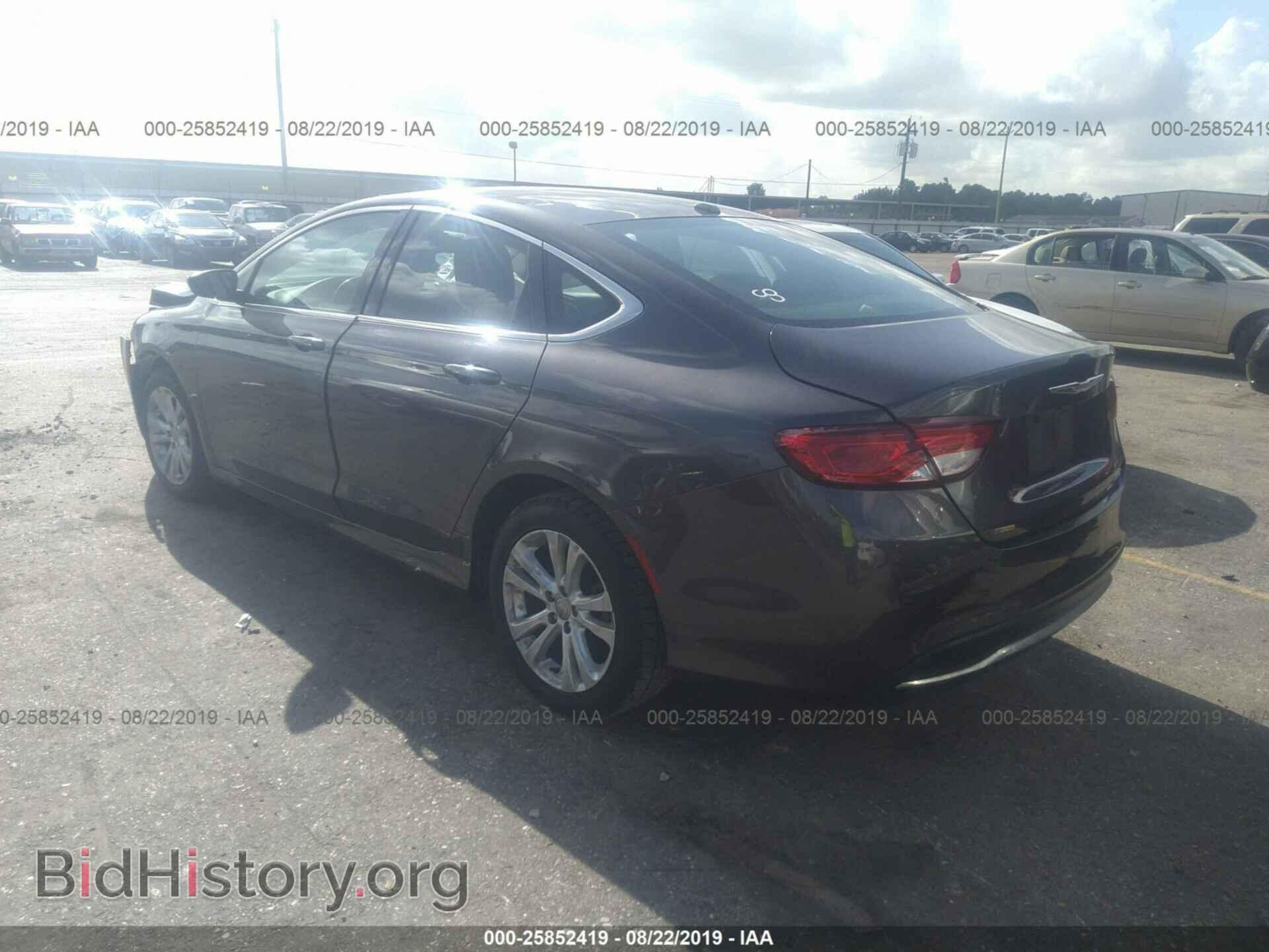 2016 CHRYSLER 200 - VIN: 1C3CCCAB2GN153311 - Фото 3