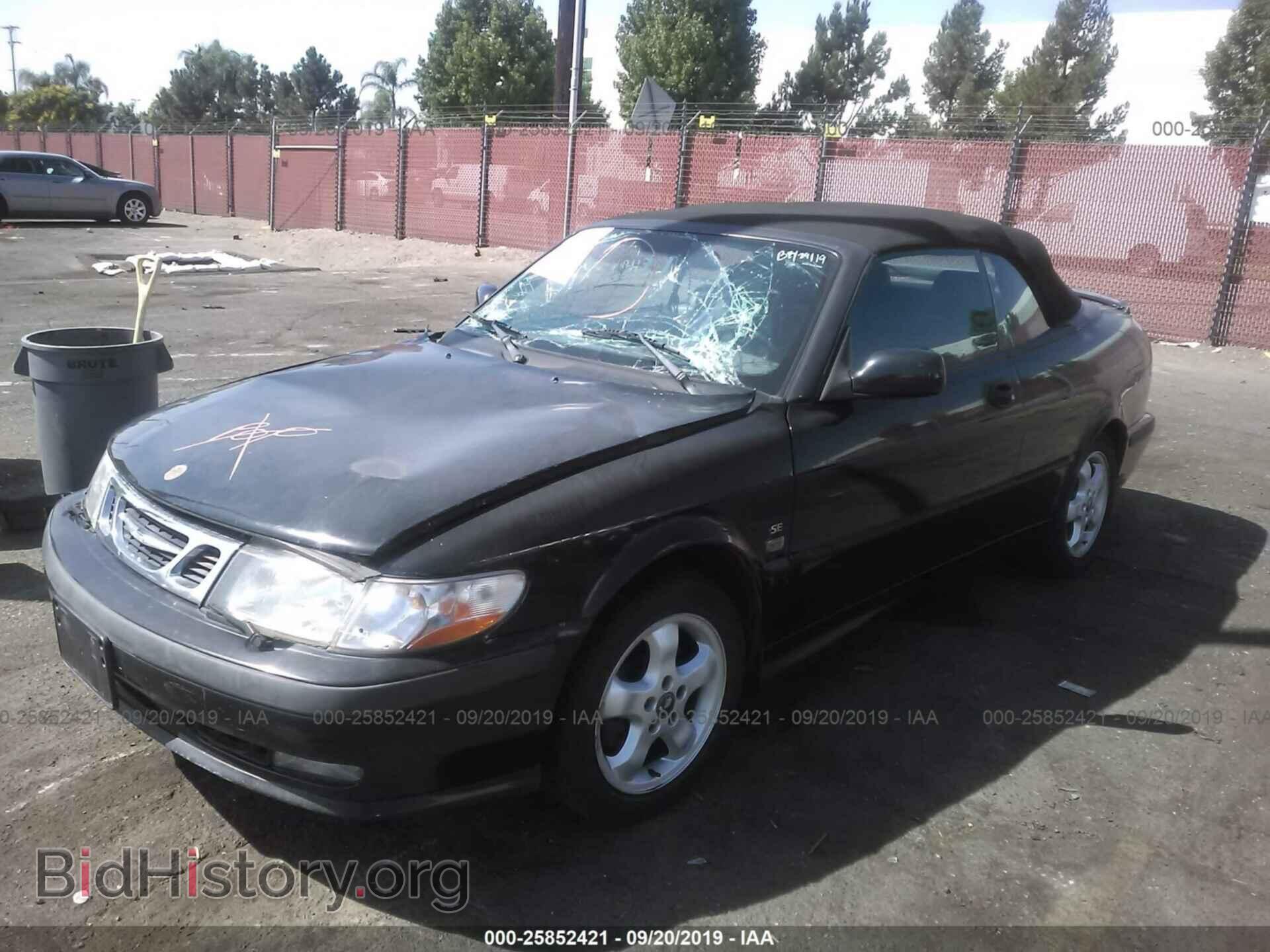 2001 SAAB 9-3 - VIN: YS3DF78K817006659 - Фото 2