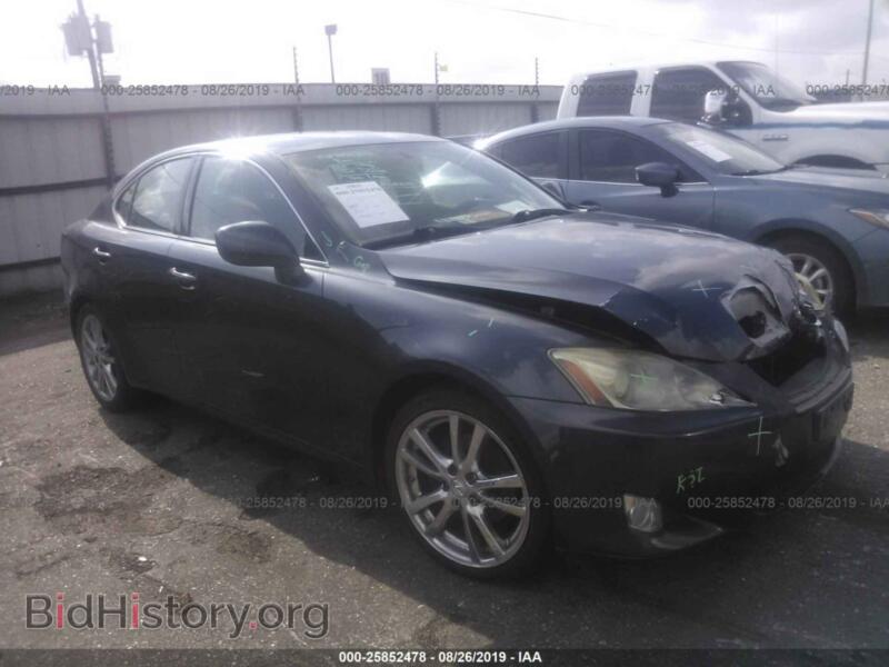 2007 Lexus IS 250 (VIN JTHBK262575036107) — фото 1 из 10, IAAI, повреждение: передняя часть