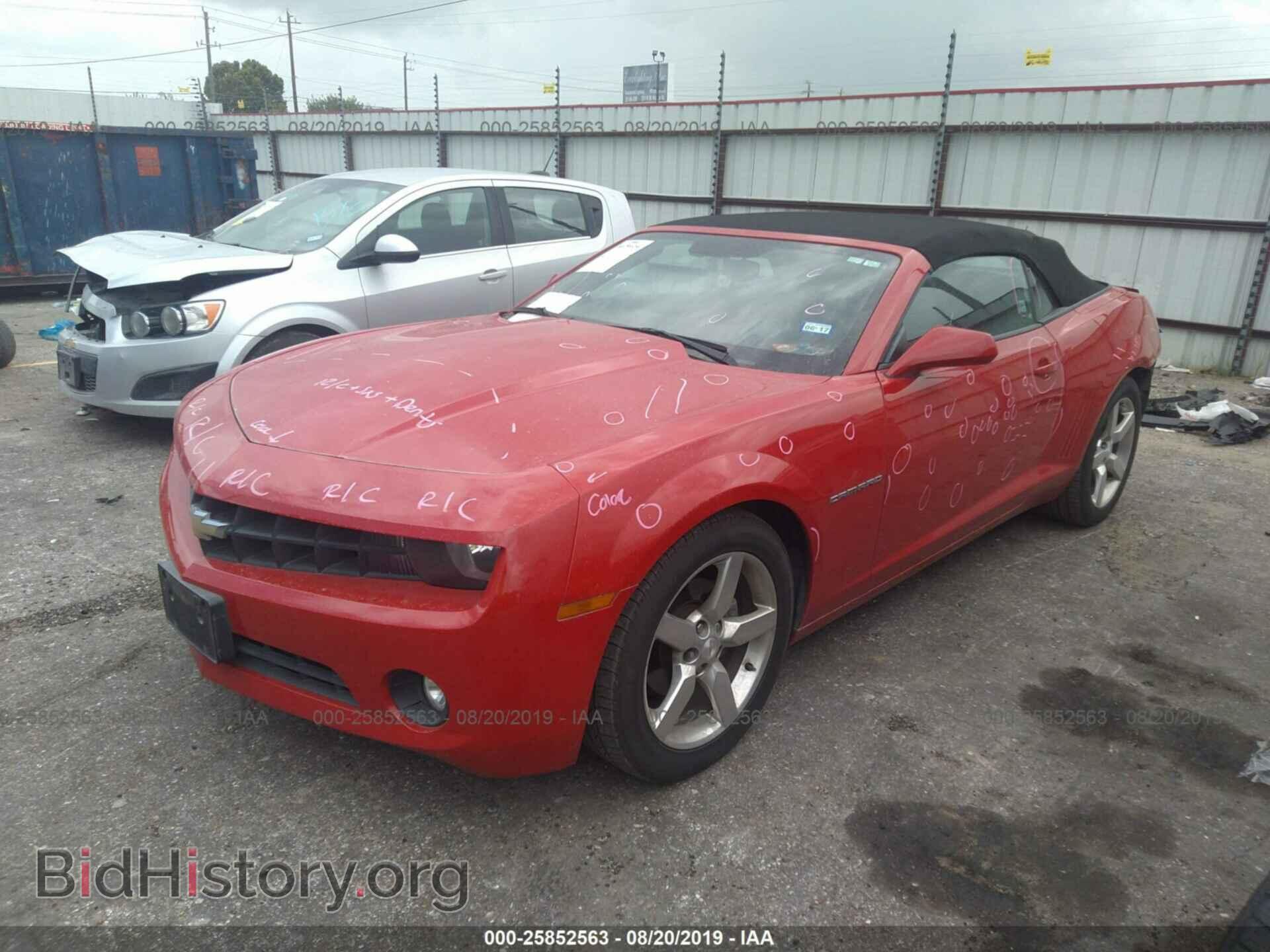 2011 CHEVROLET CAMARO - VIN: 2G1FB3DD1B9198432 - Фото 2
