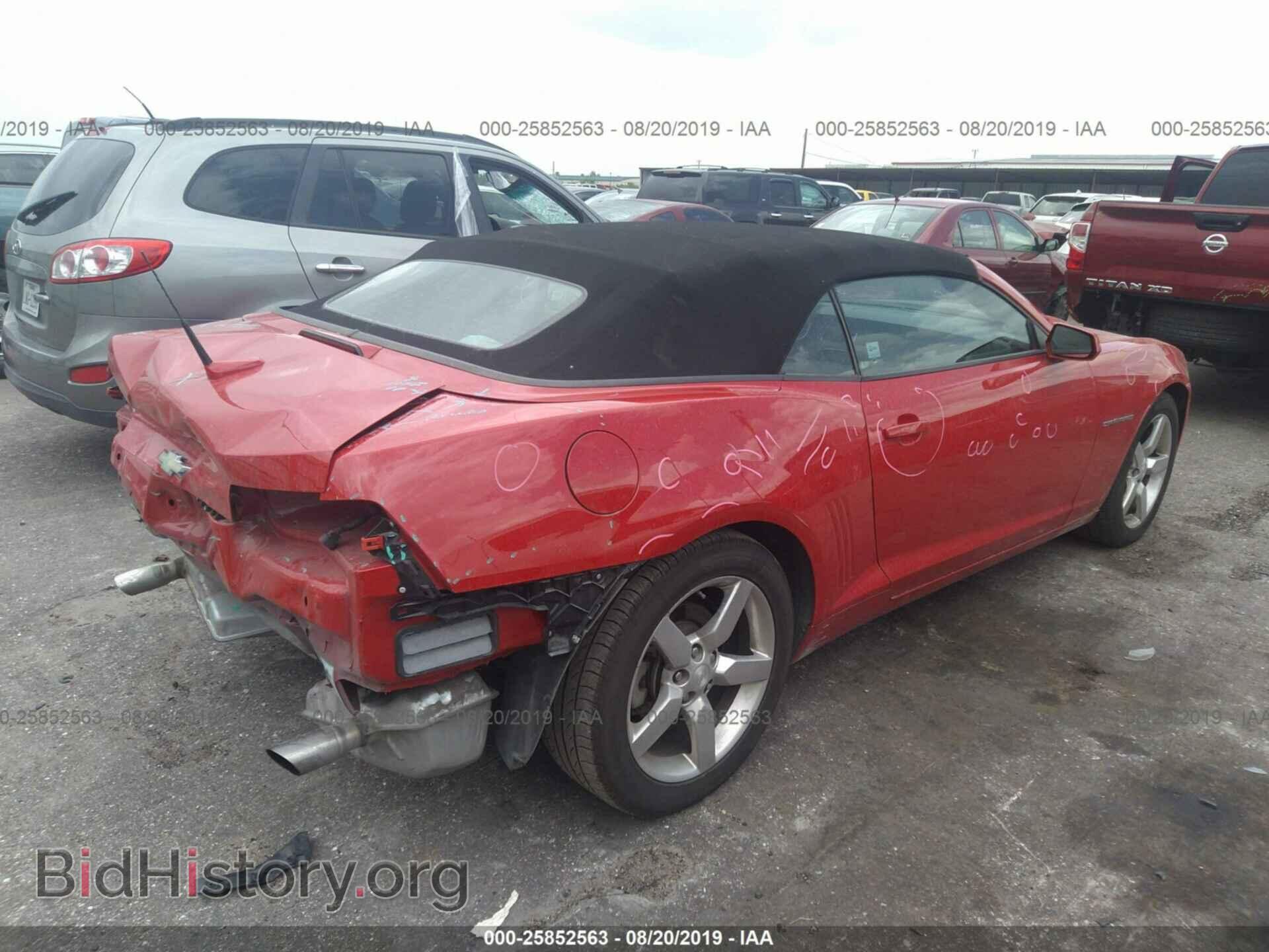 2011 CHEVROLET CAMARO - VIN: 2G1FB3DD1B9198432 - Фото 4