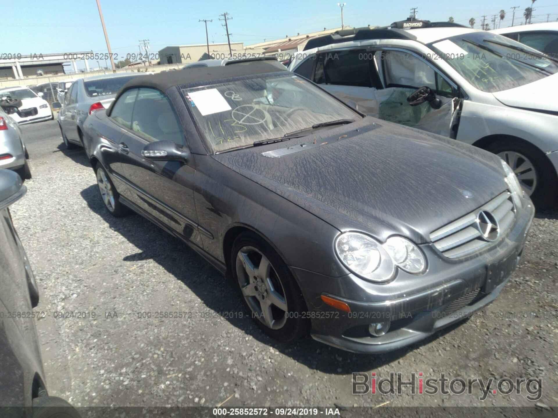 Photo WDBTK56F39T106968 - MERCEDES-BENZ CLK 2009