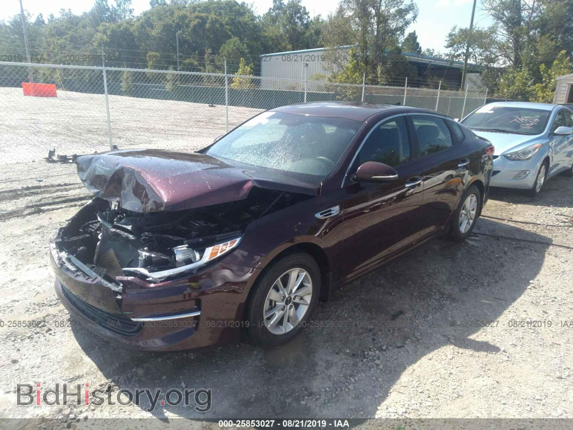 2016 KIA OPTIMA - VIN: 5XXGT4L30GG026321 - Фото 2