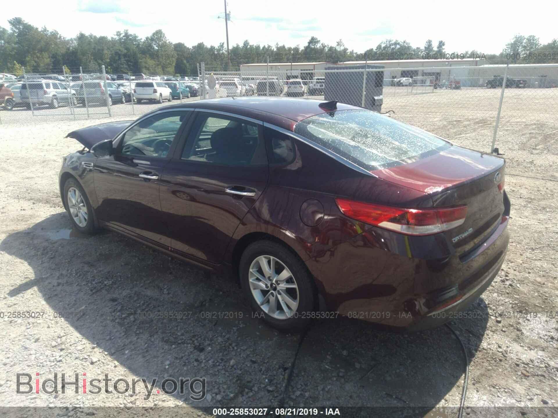 2016 KIA OPTIMA - VIN: 5XXGT4L30GG026321 - Фото 3