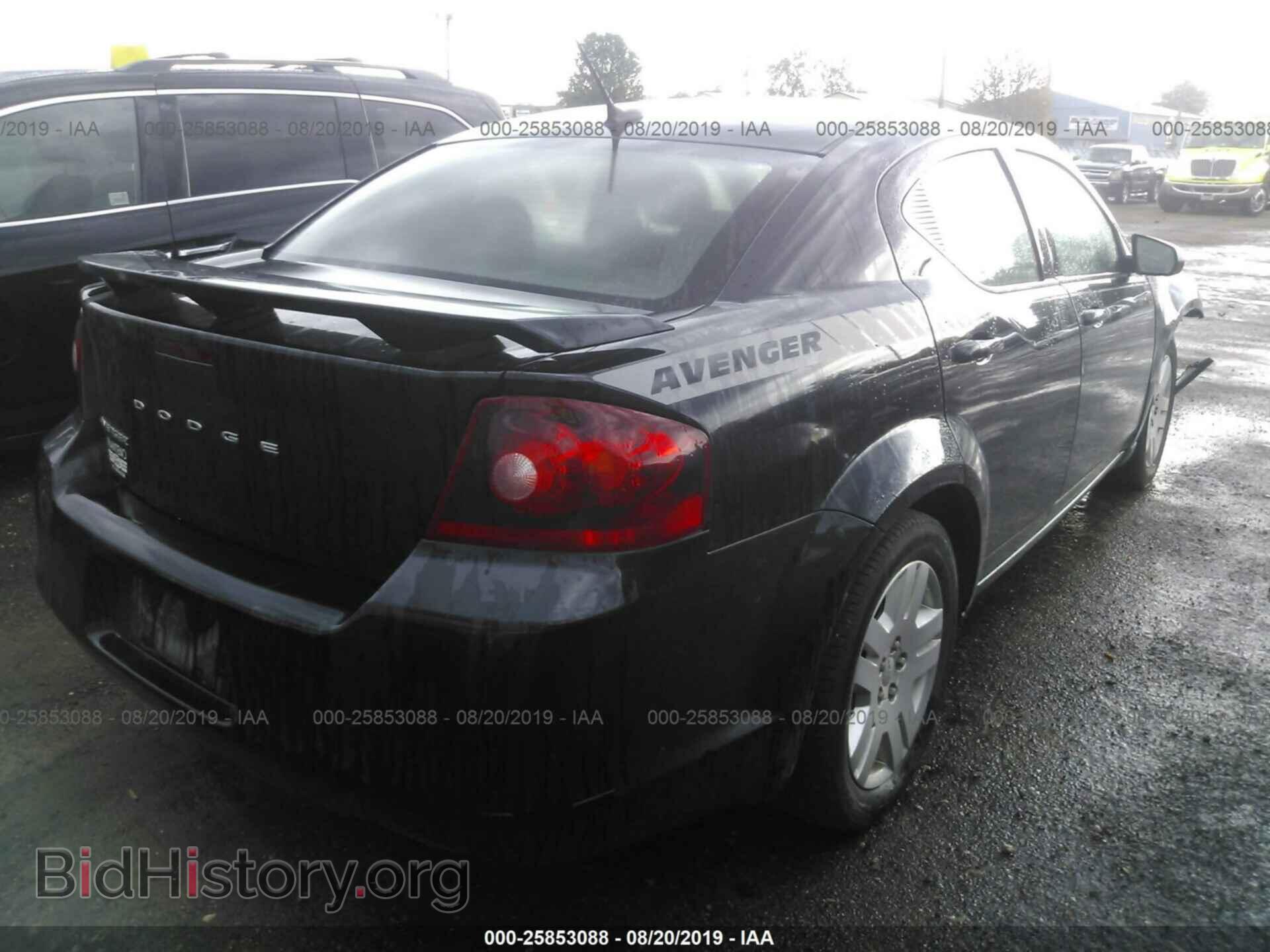 2013 DODGE AVENGER - VIN: 1C3CDZAB7DN646008 - Фото 4