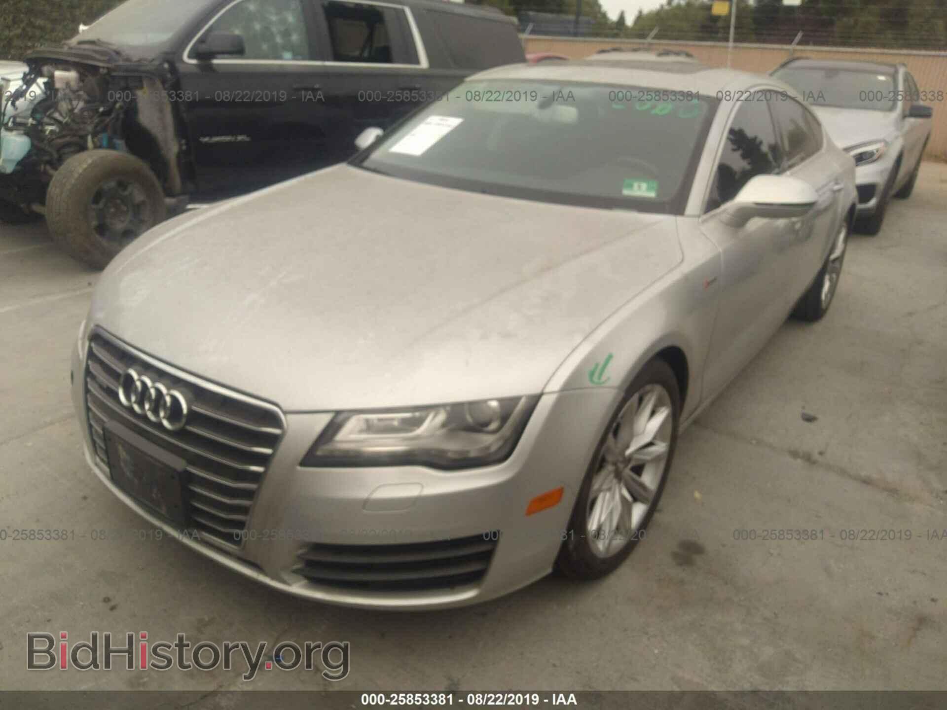 2012 AUDI A7 - VIN: WAUSGAFC6CN002464 - Фото 2