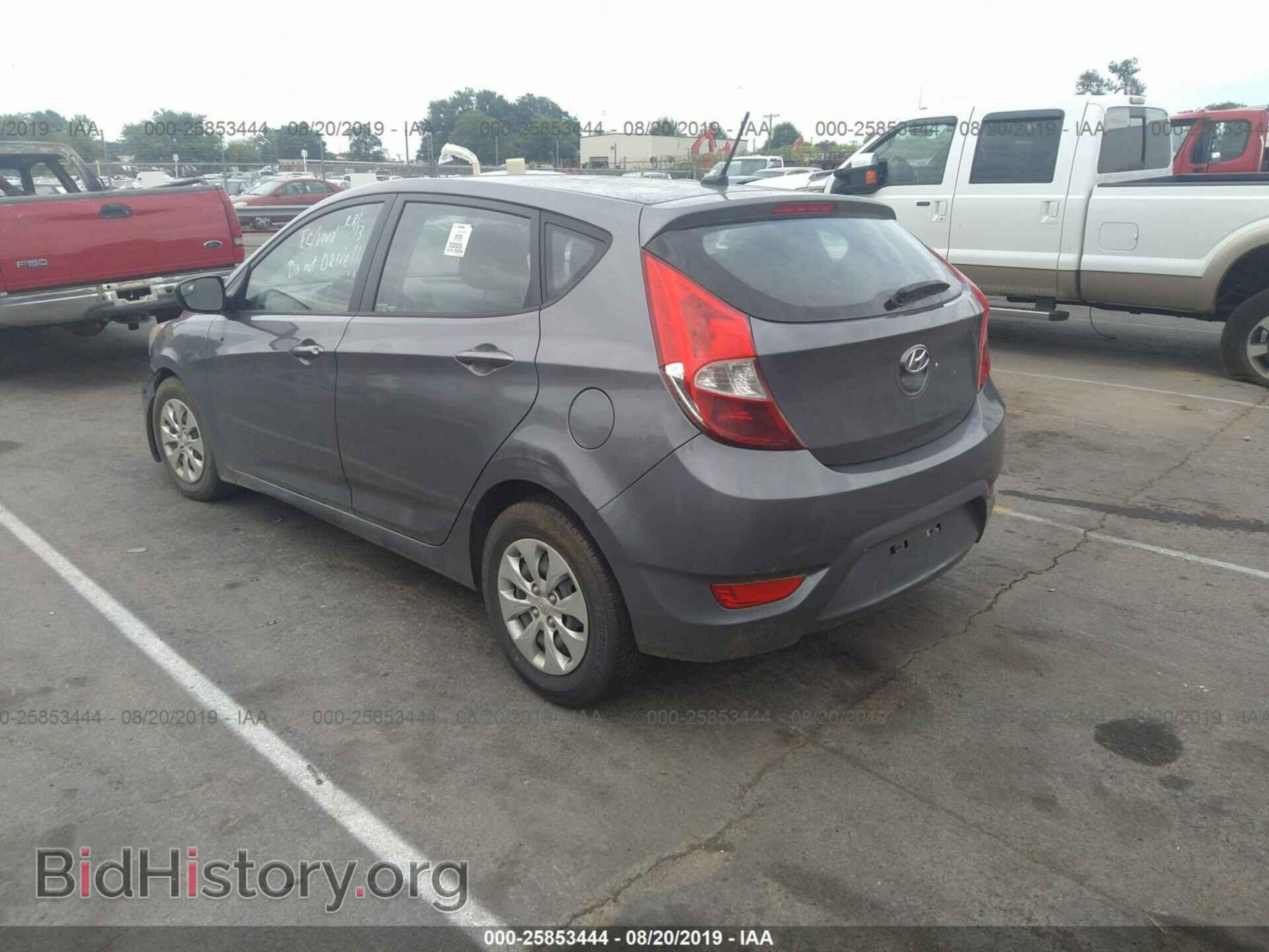 2015 HYUNDAI ACCENT - VIN: KMHCT5AE0FU198295 - Фото 3