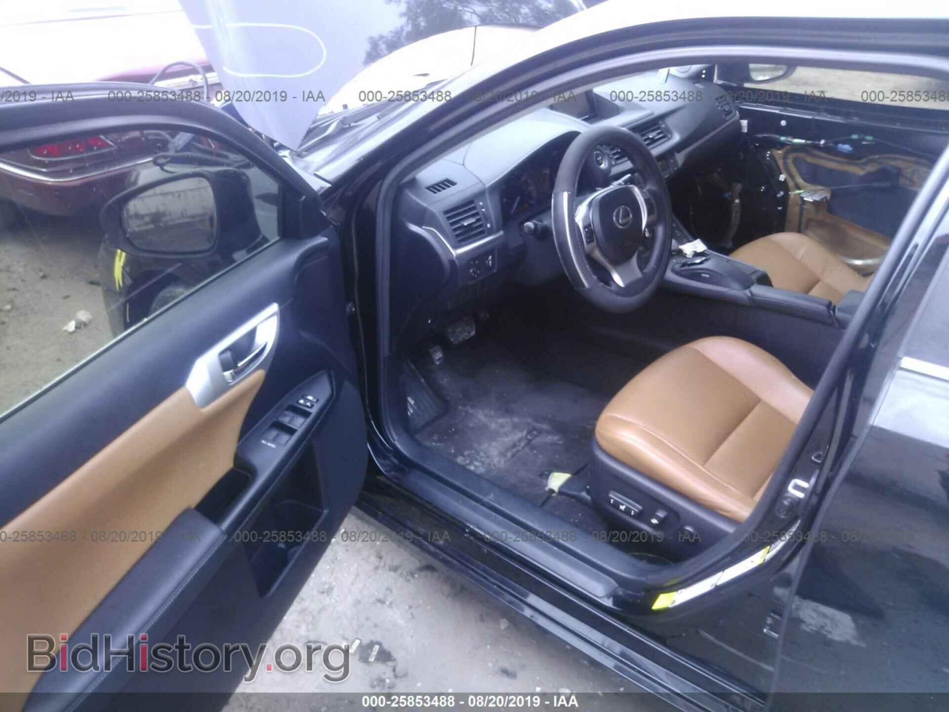 2013 LEXUS CT - VIN: JTHKD5BH8D2152145 - Фото 5