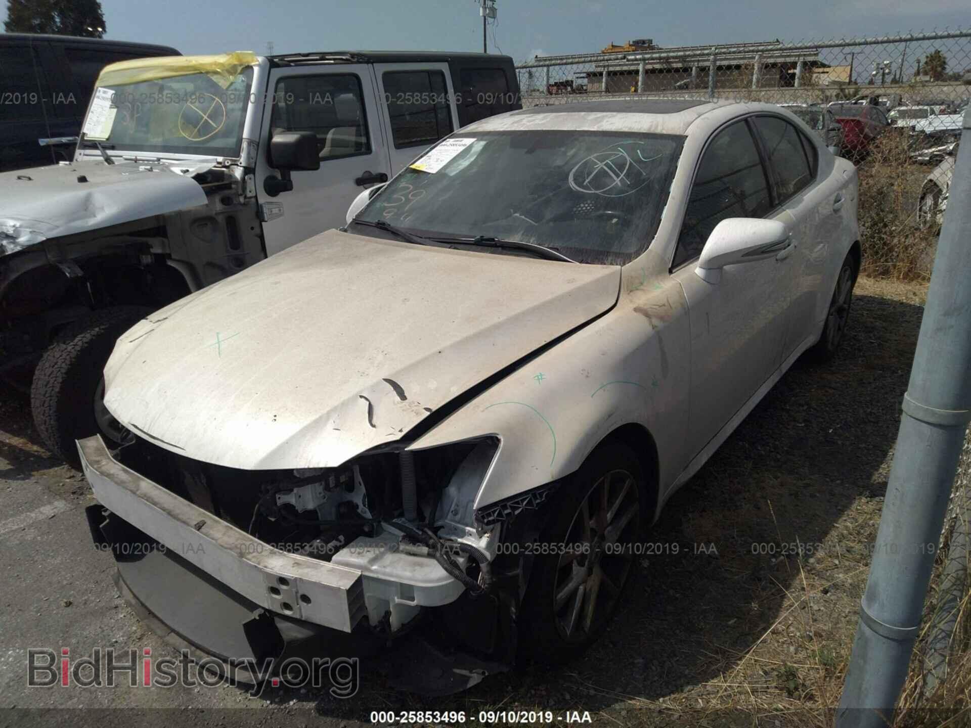 2012 LEXUS IS - VIN: JTHBF5C21C5179348 - Фото 2