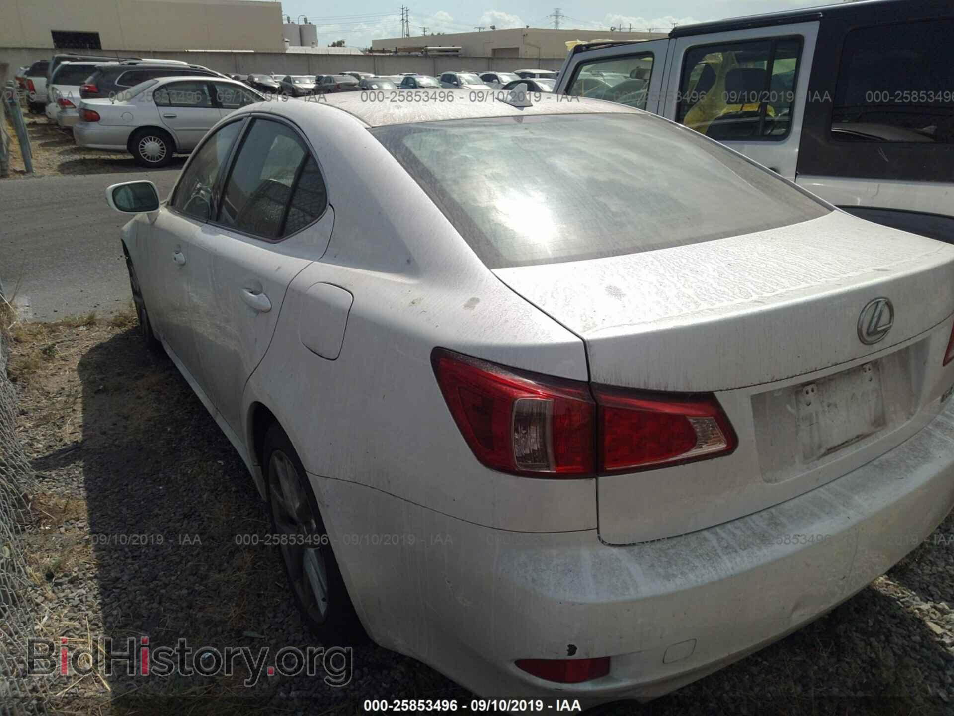 2012 LEXUS IS - VIN: JTHBF5C21C5179348 - Фото 3