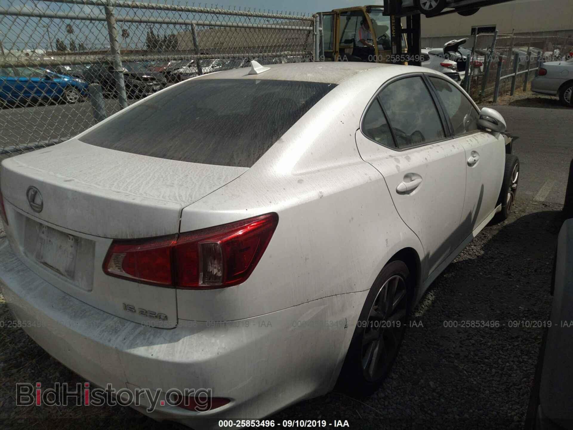 2012 LEXUS IS - VIN: JTHBF5C21C5179348 - Фото 4
