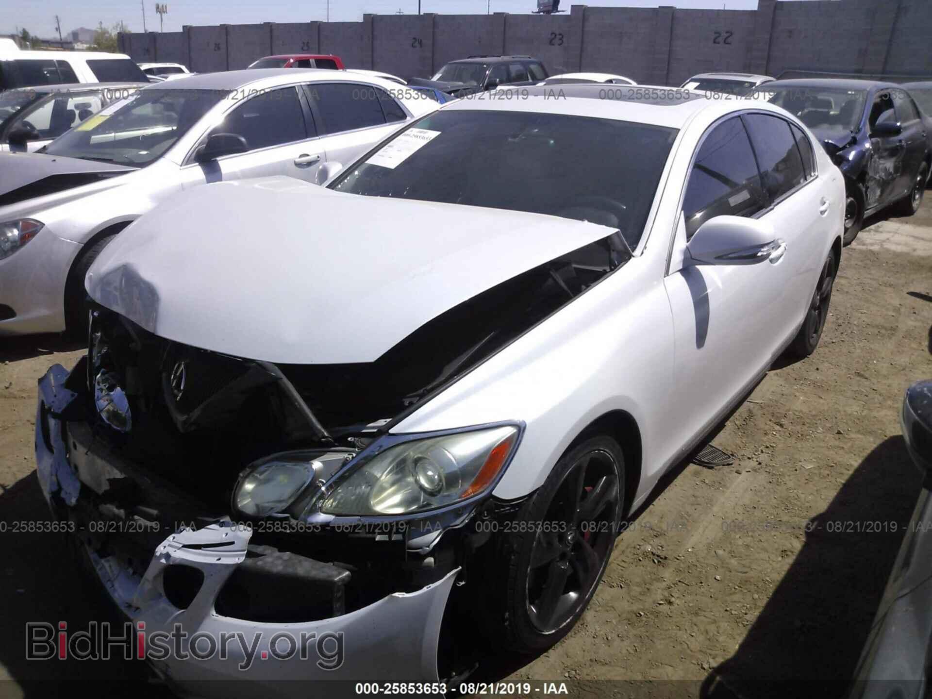 2008 LEXUS GS - VIN: JTHBE96S180031601 - Фото 2
